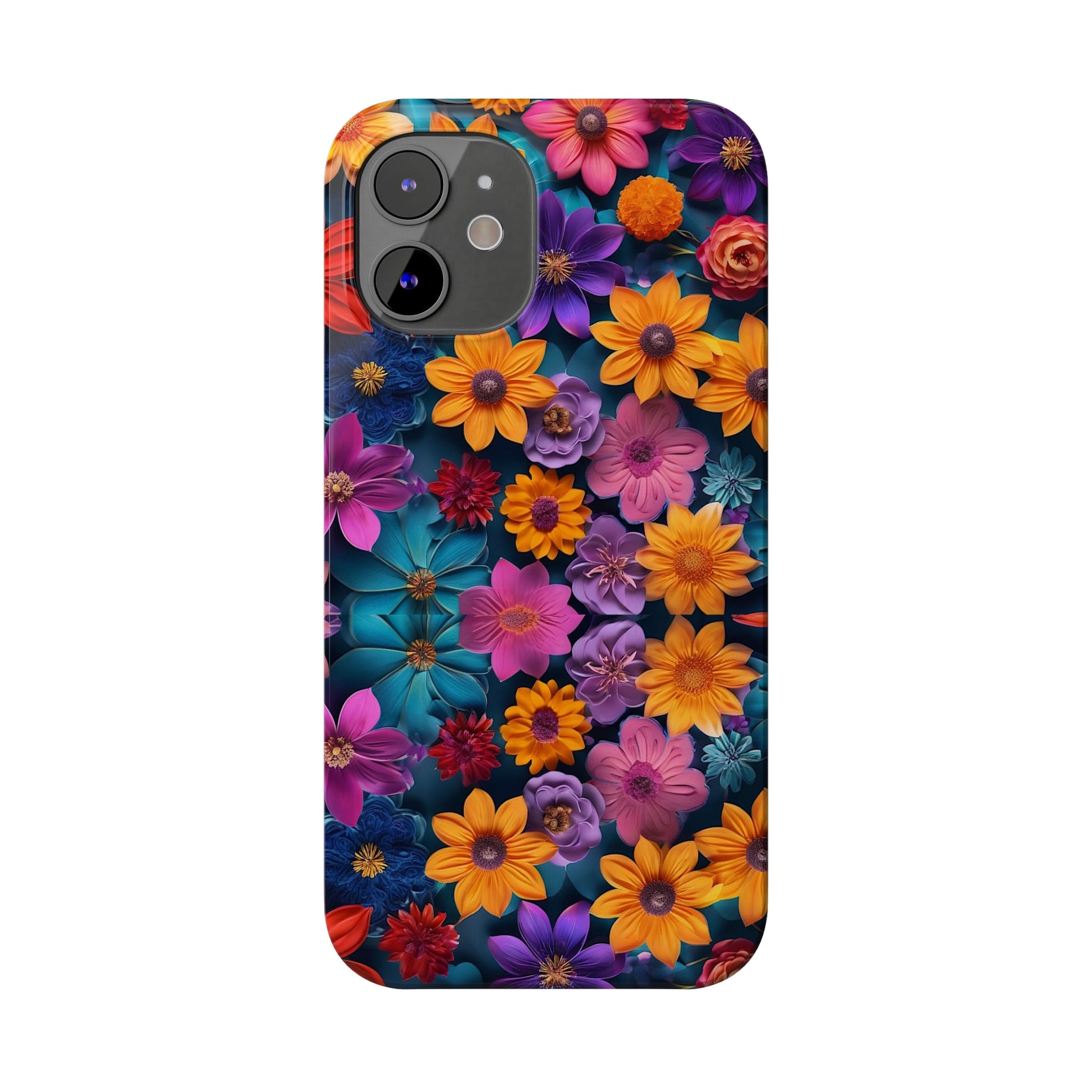 Pinwheel Flower Slim Phone Case - Colorwink