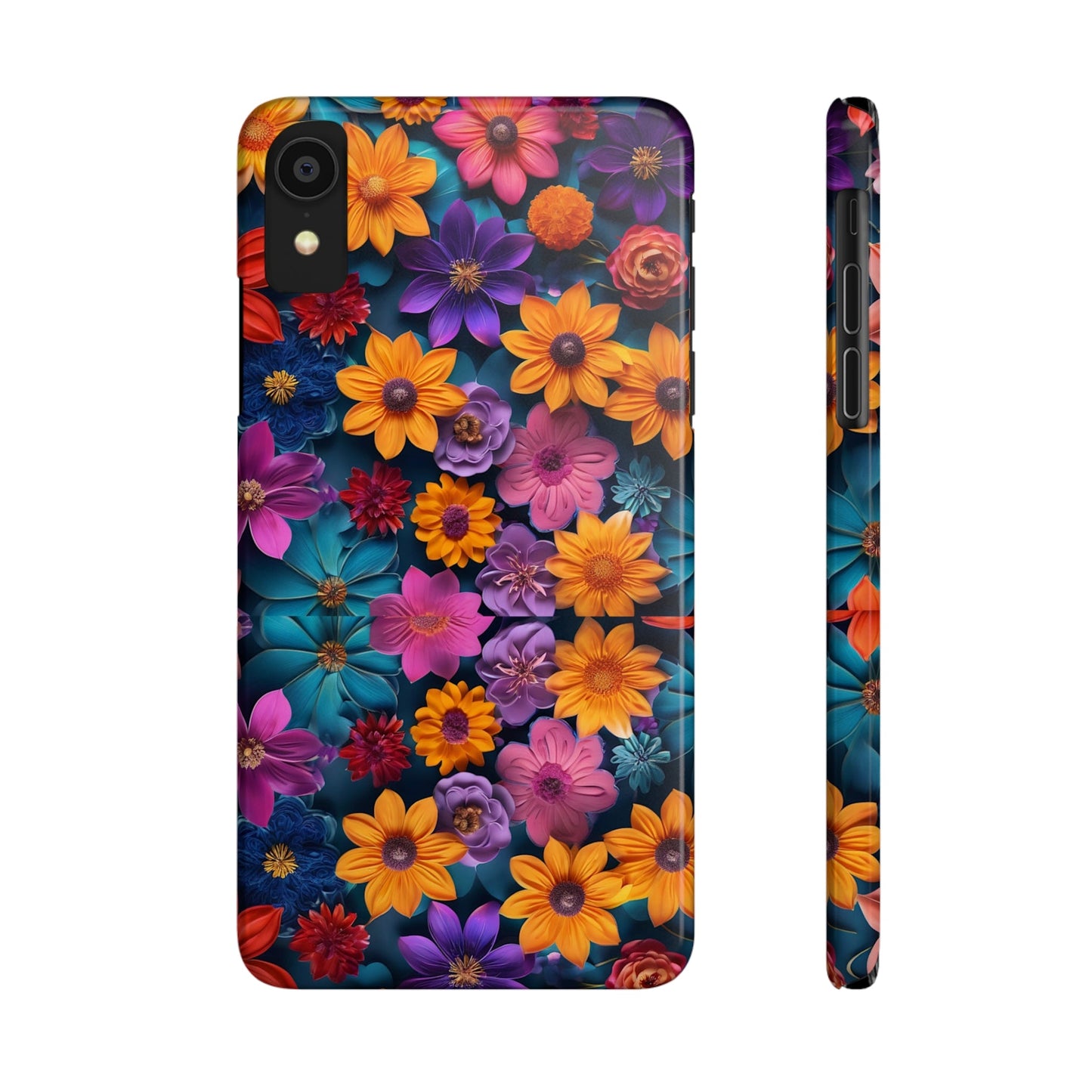 Pinwheel Flower Slim Phone Case - Colorwink