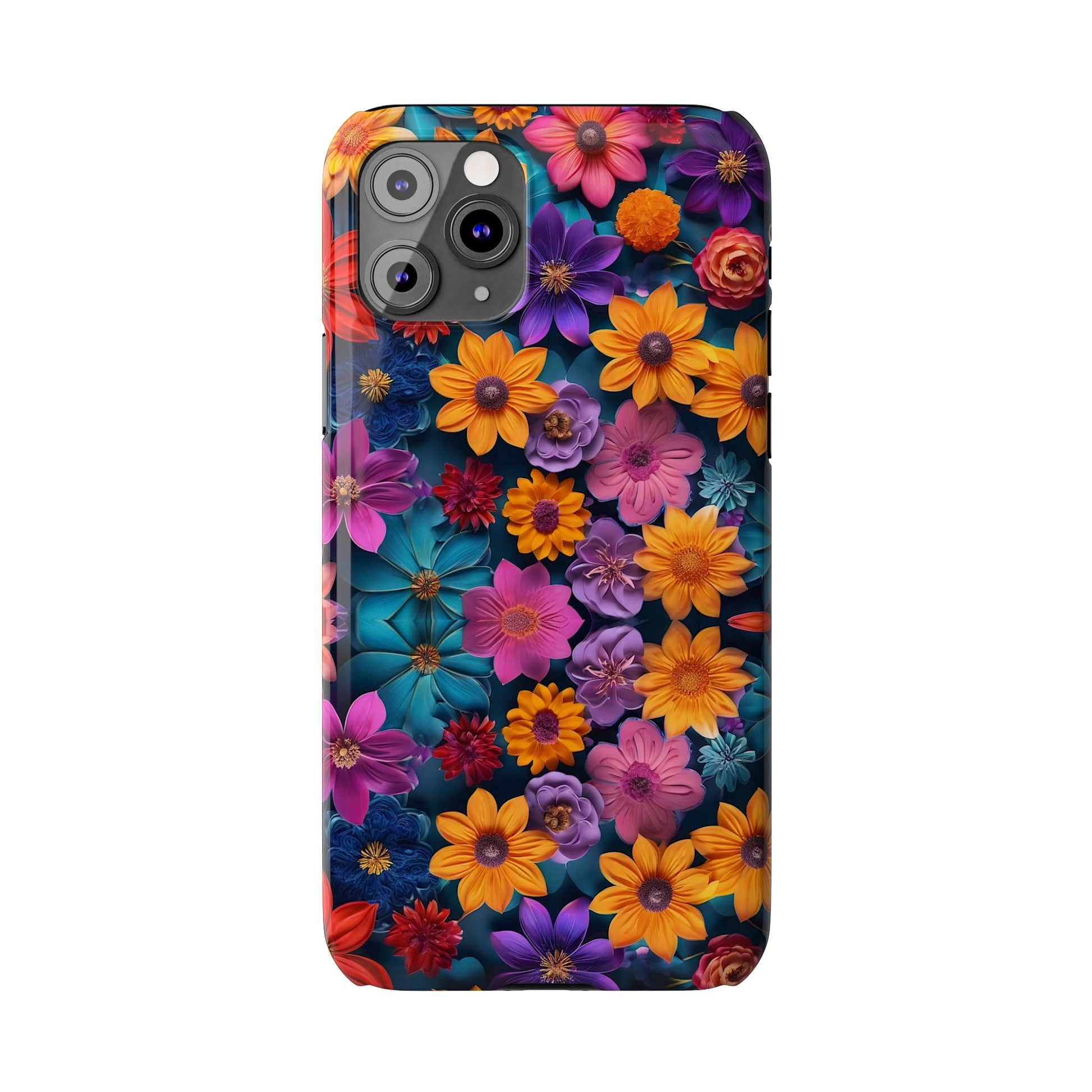 Pinwheel Flower Slim Phone Case - Colorwink