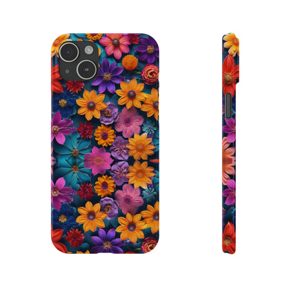 Pinwheel Flower Slim Phone Case - Colorwink