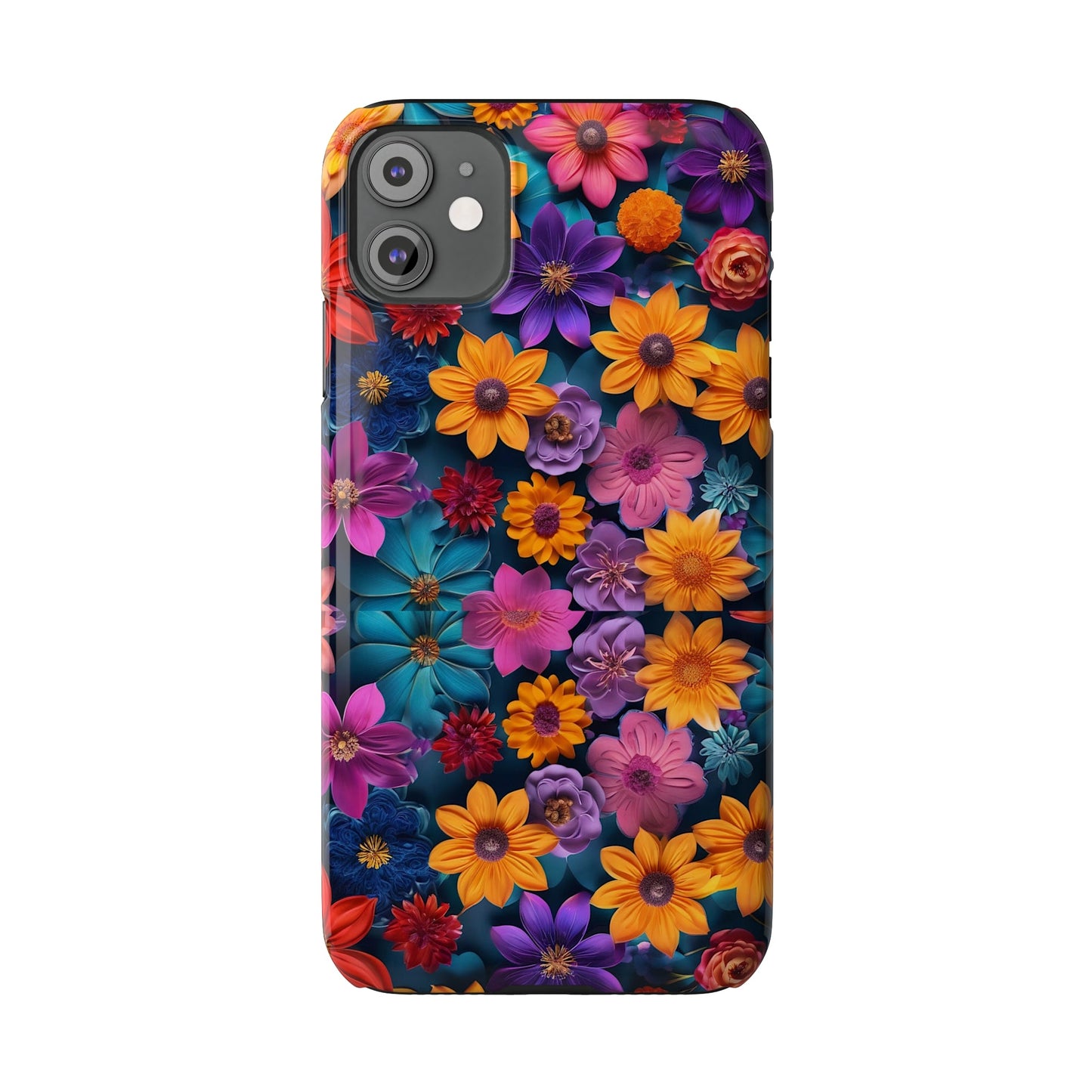 Pinwheel Flower Slim Phone Case - Colorwink