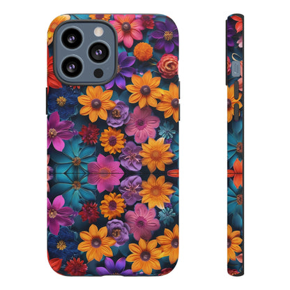 Pinwheel Flower Tough Case - Colorwink