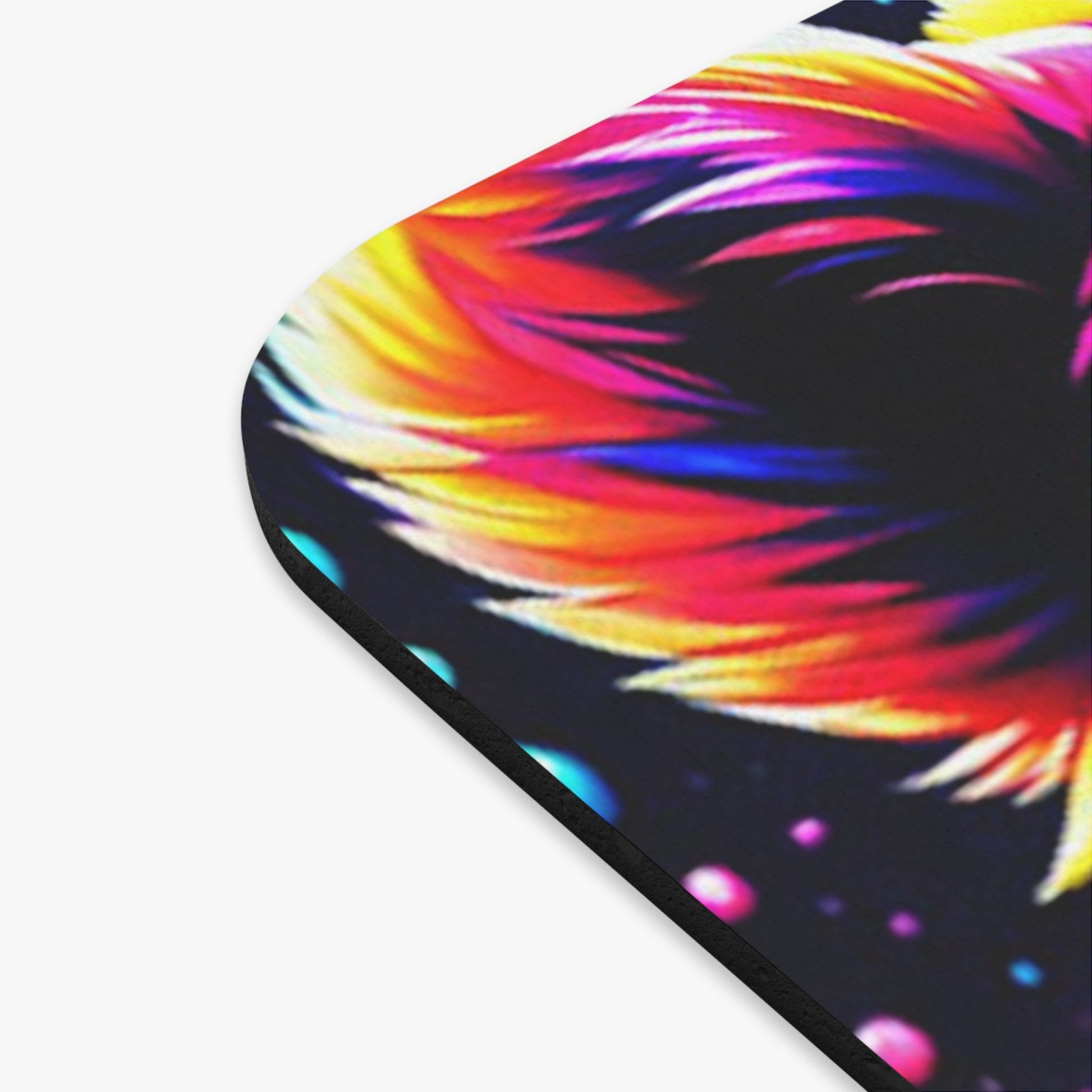 Psychedelic Bear Art Mouse Pad - Colorwink