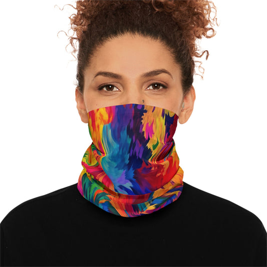 Psychedelic Color-Burst Neck Gaiter - Colorwink