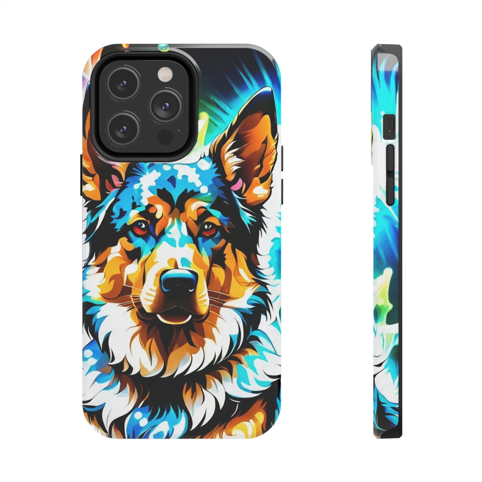 Psychedelic Dog Tough Case - Colorwink