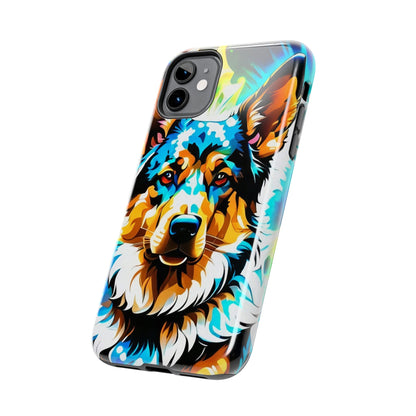 Psychedelic Dog Tough Case - Colorwink