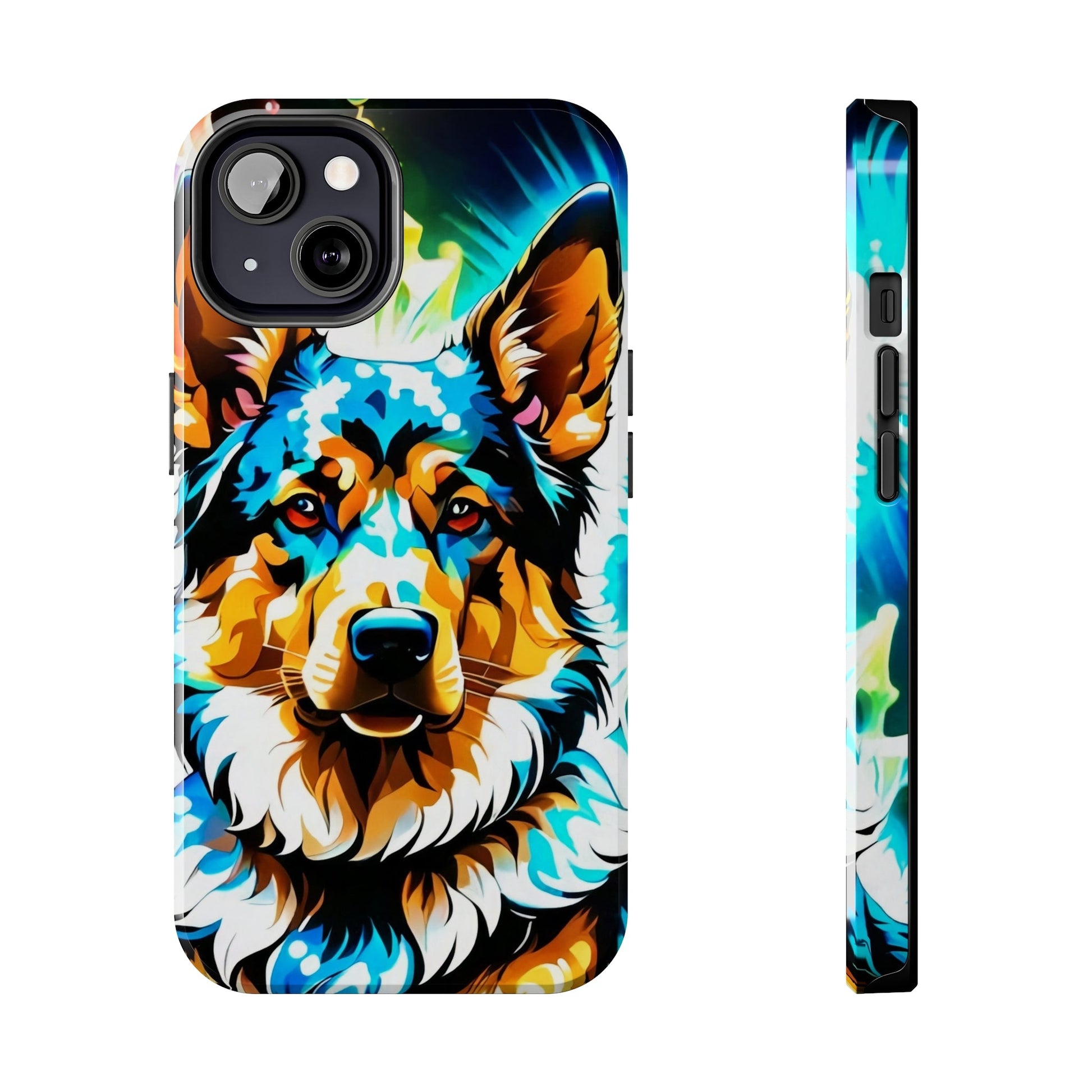 Psychedelic Dog Tough Case - Colorwink