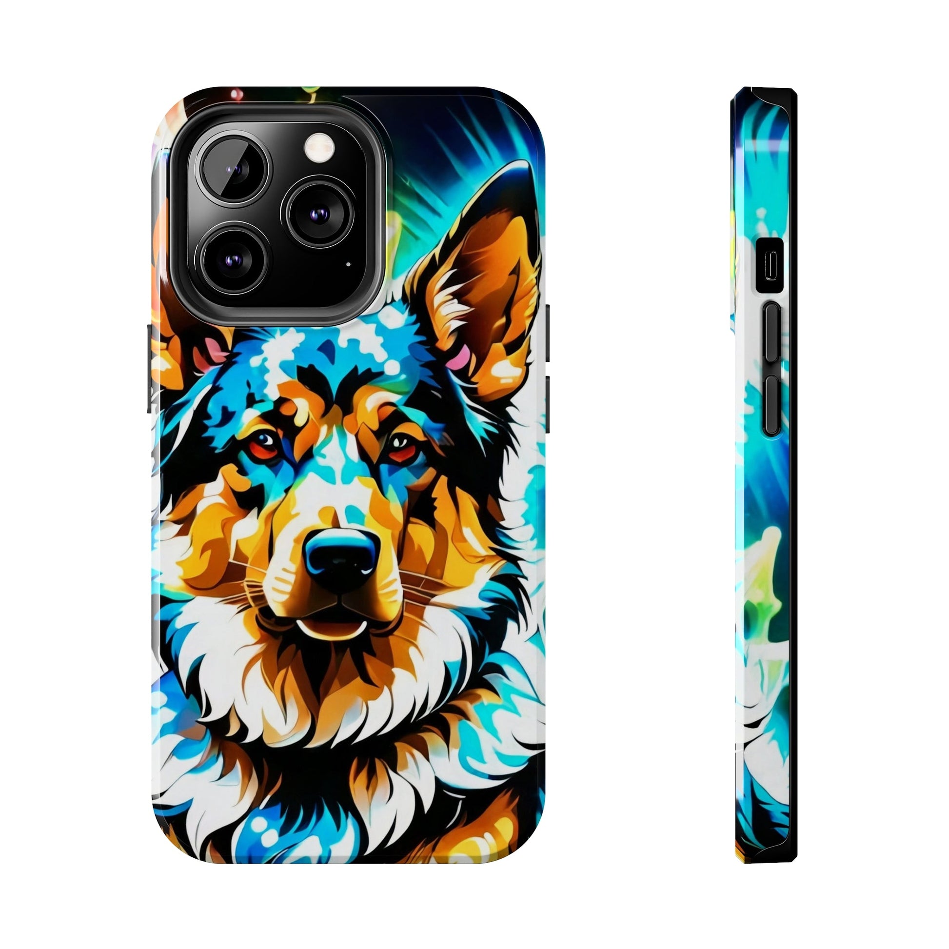 Psychedelic Dog Tough Case - Colorwink