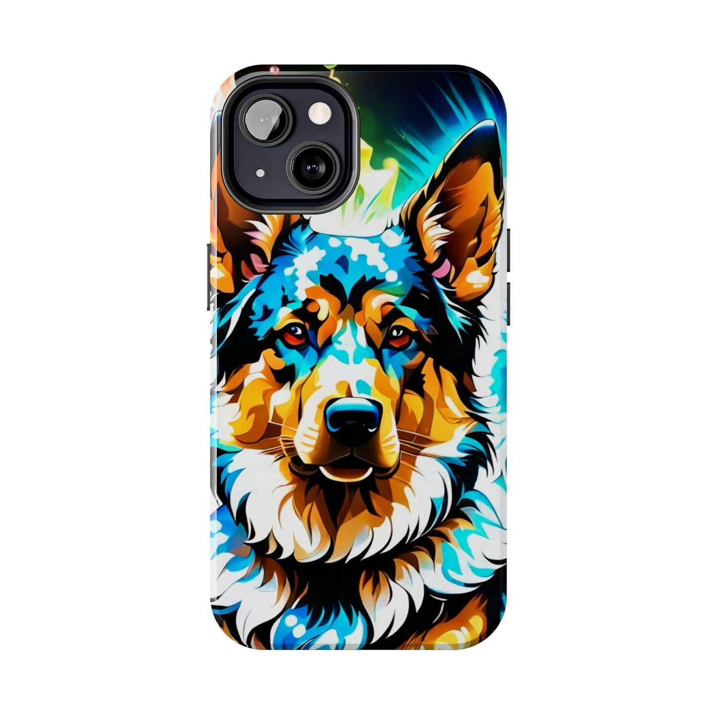 Psychedelic Dog Tough Case - Colorwink