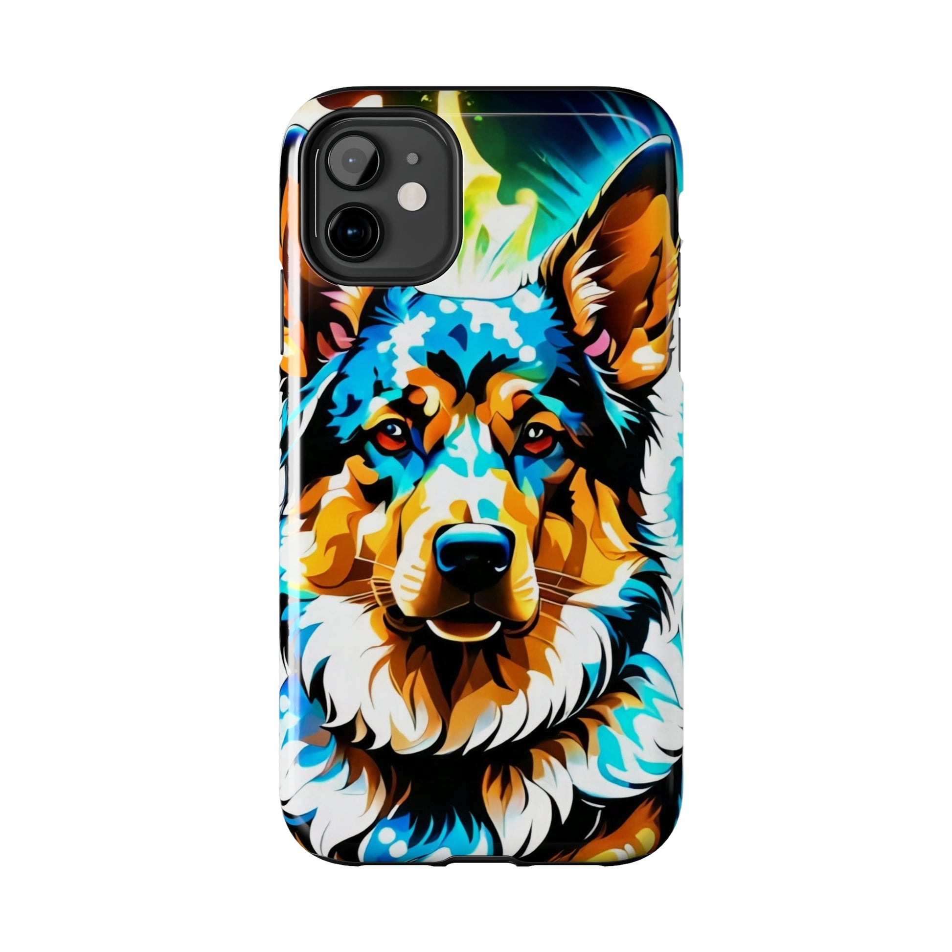 Psychedelic Dog Tough Case - Colorwink