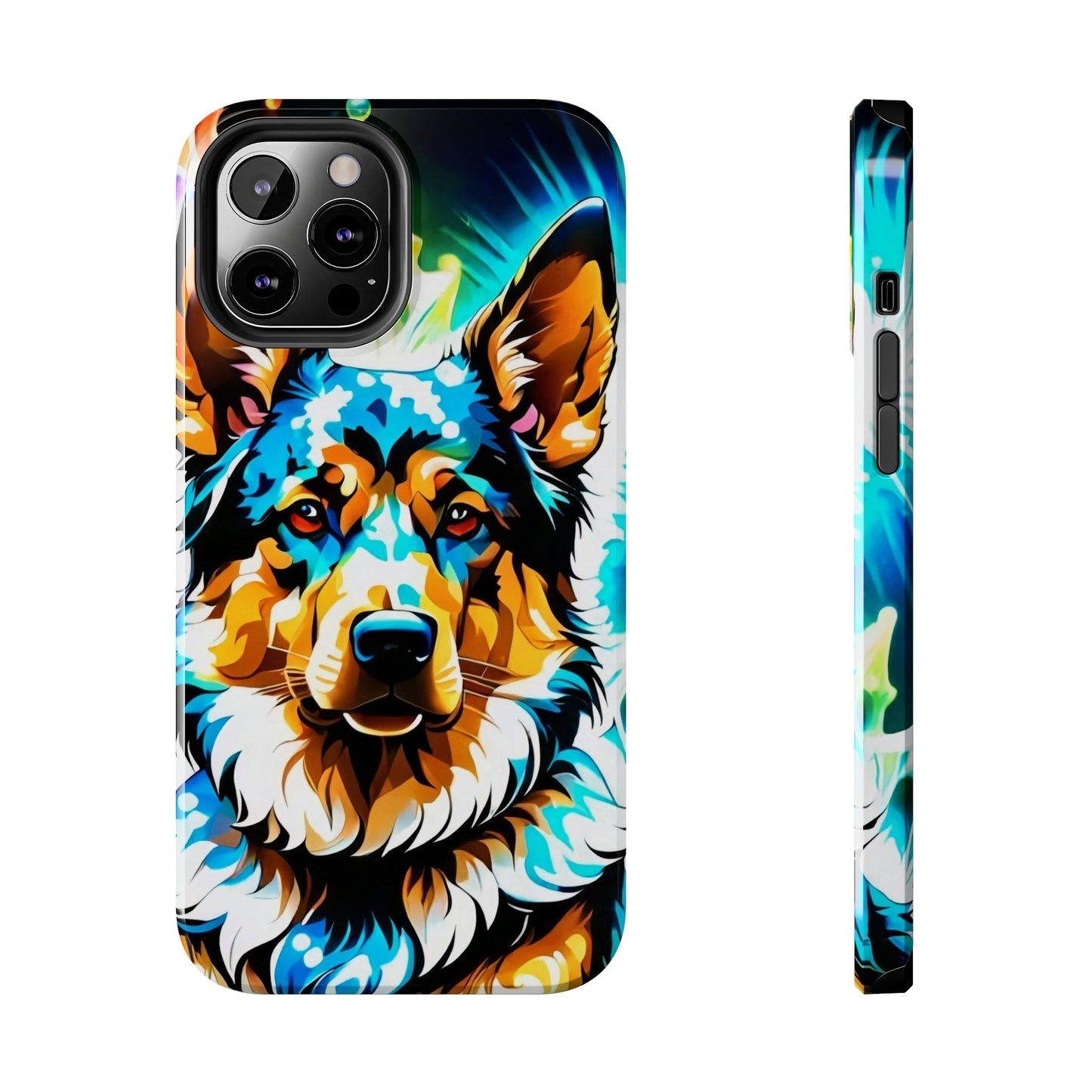 Psychedelic Dog Tough Case - Colorwink