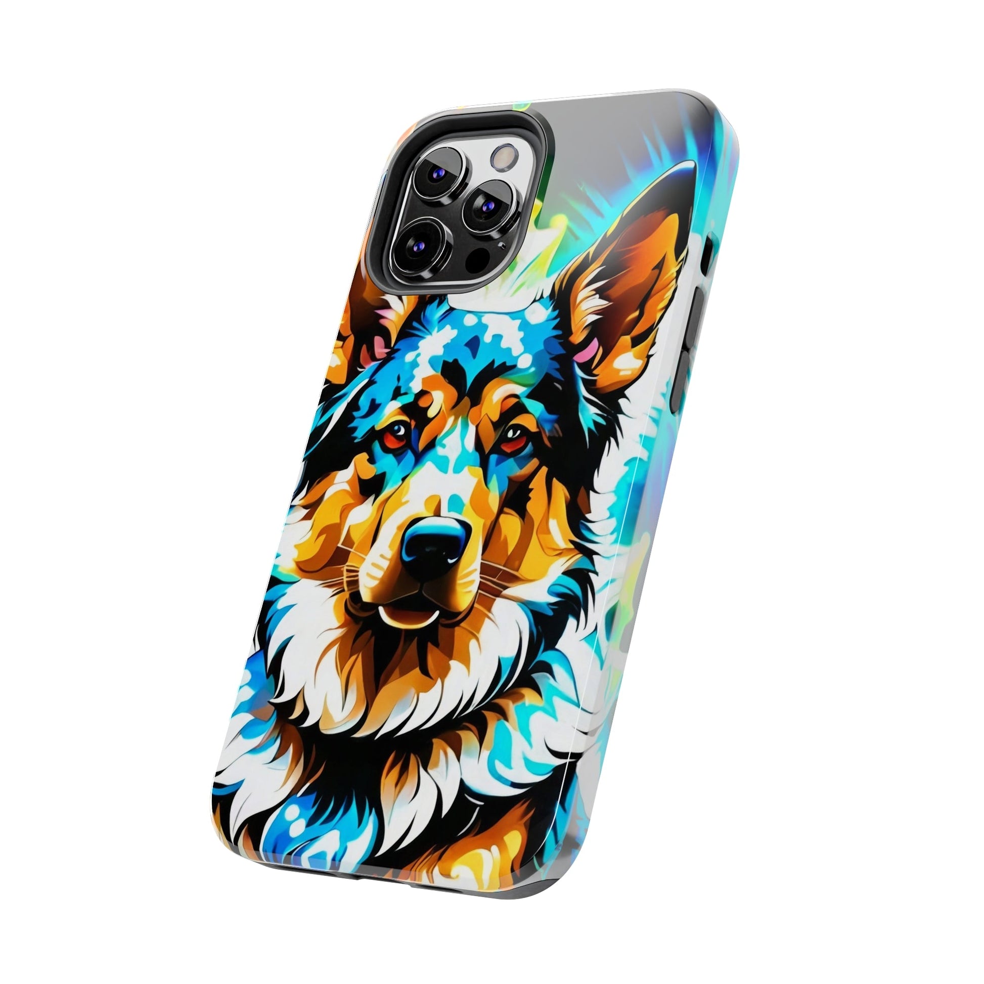 Psychedelic Dog Tough Case - Colorwink