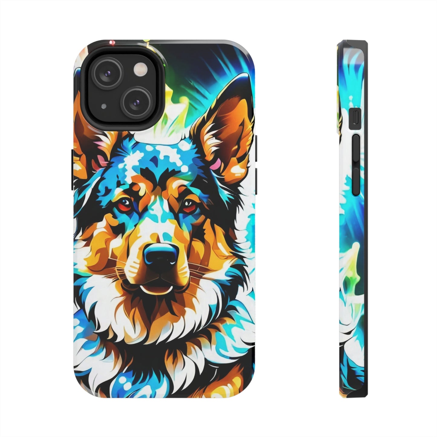 Psychedelic Dog Tough Case - Colorwink