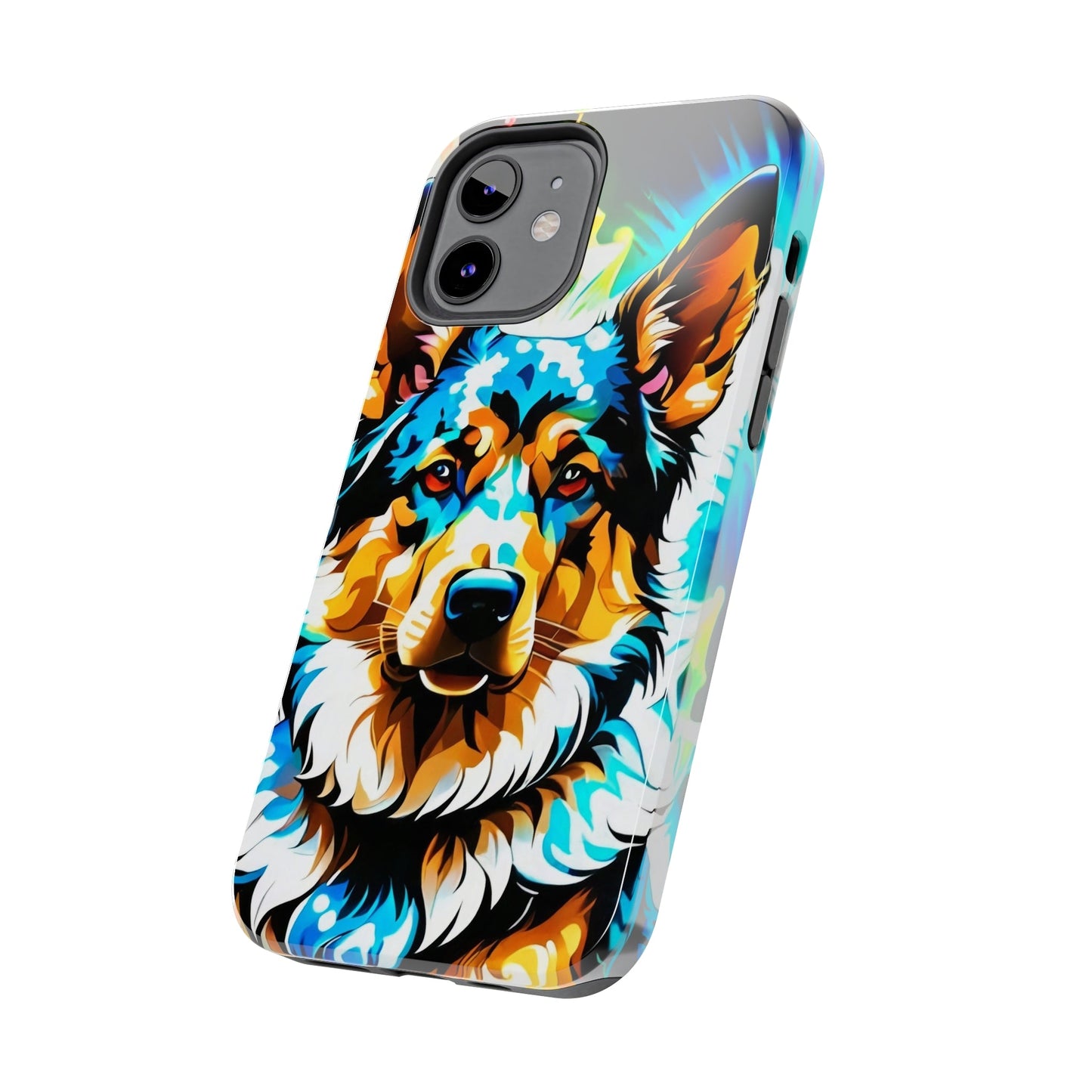 Psychedelic Dog Tough Case - Colorwink