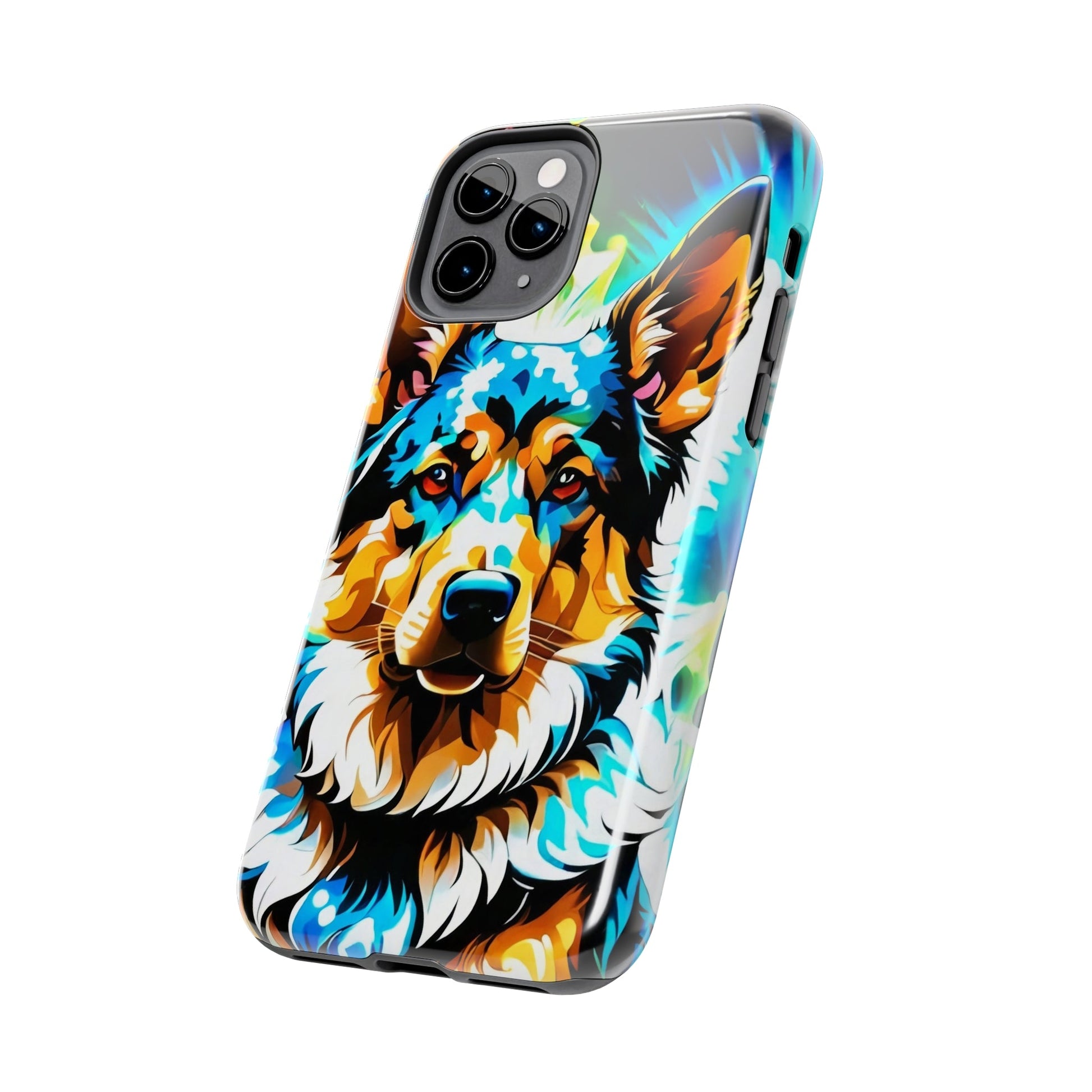 Psychedelic Dog Tough Case - Colorwink