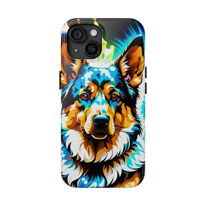 Psychedelic Dog Tough Case - Colorwink