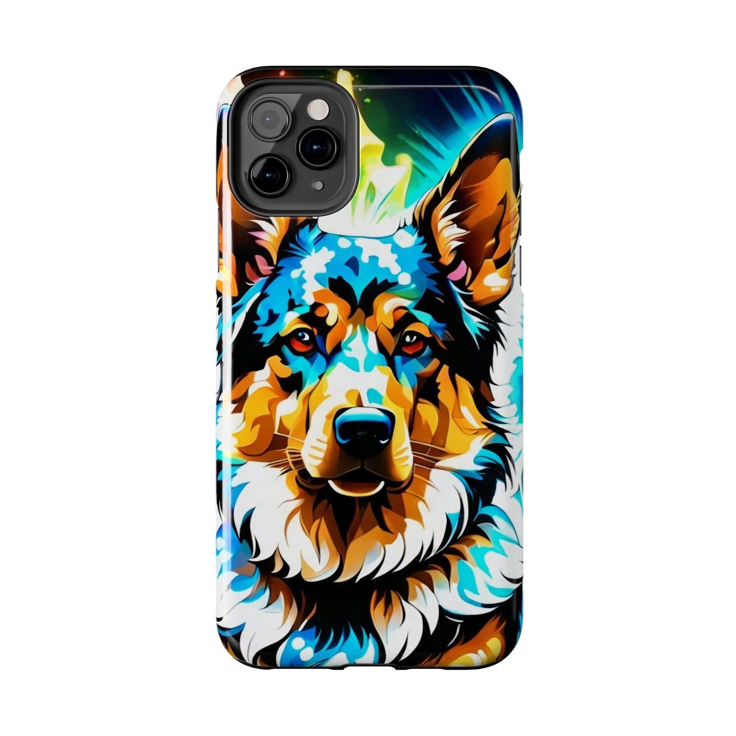 Psychedelic Dog Tough Case - Colorwink