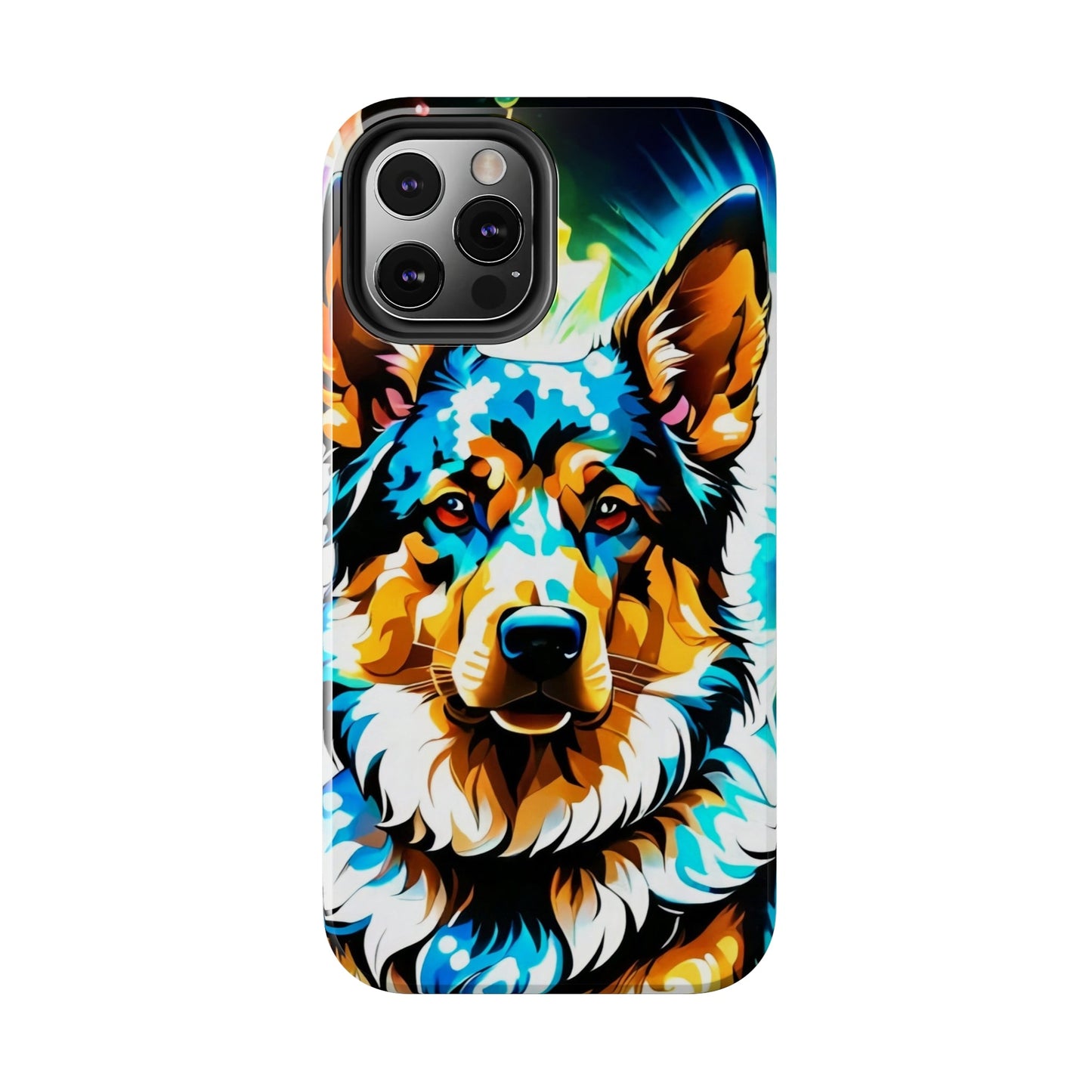 Psychedelic Dog Tough Case - Colorwink