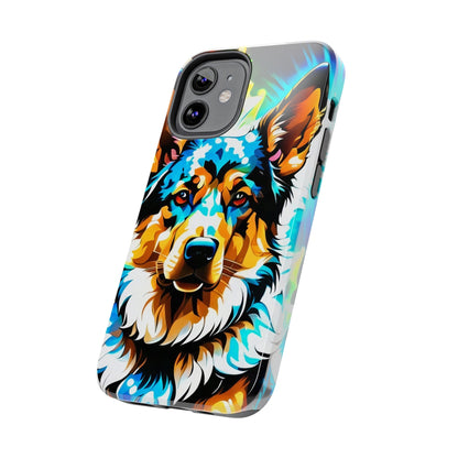 Psychedelic Dog Tough Case - Colorwink