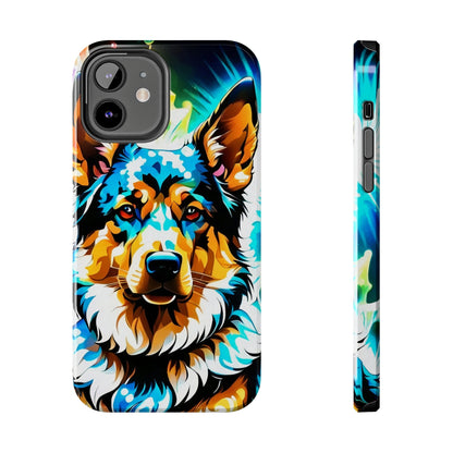 Psychedelic Dog Tough Case - Colorwink