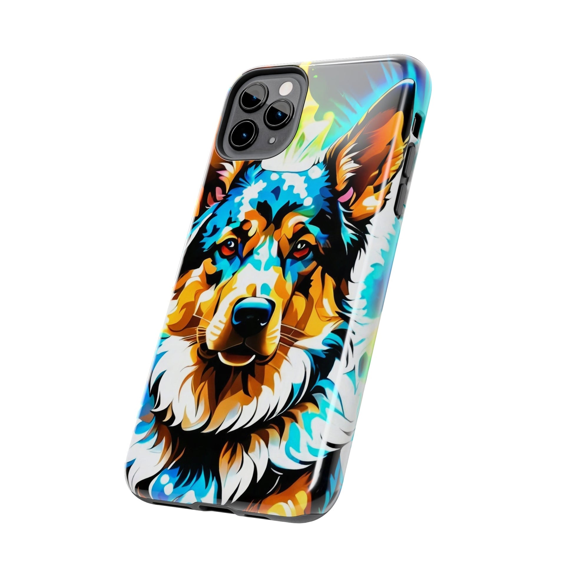 Psychedelic Dog Tough Case - Colorwink