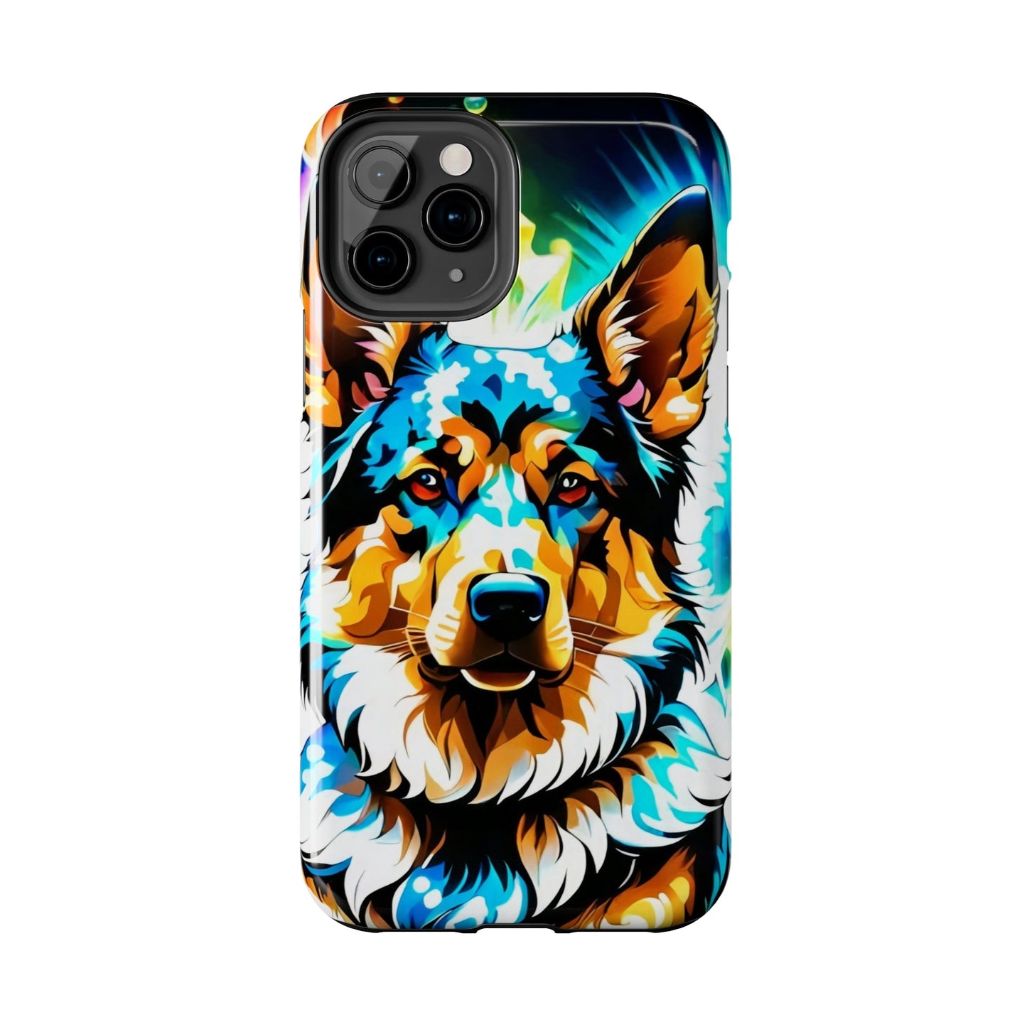 Psychedelic Dog Tough Case - Colorwink