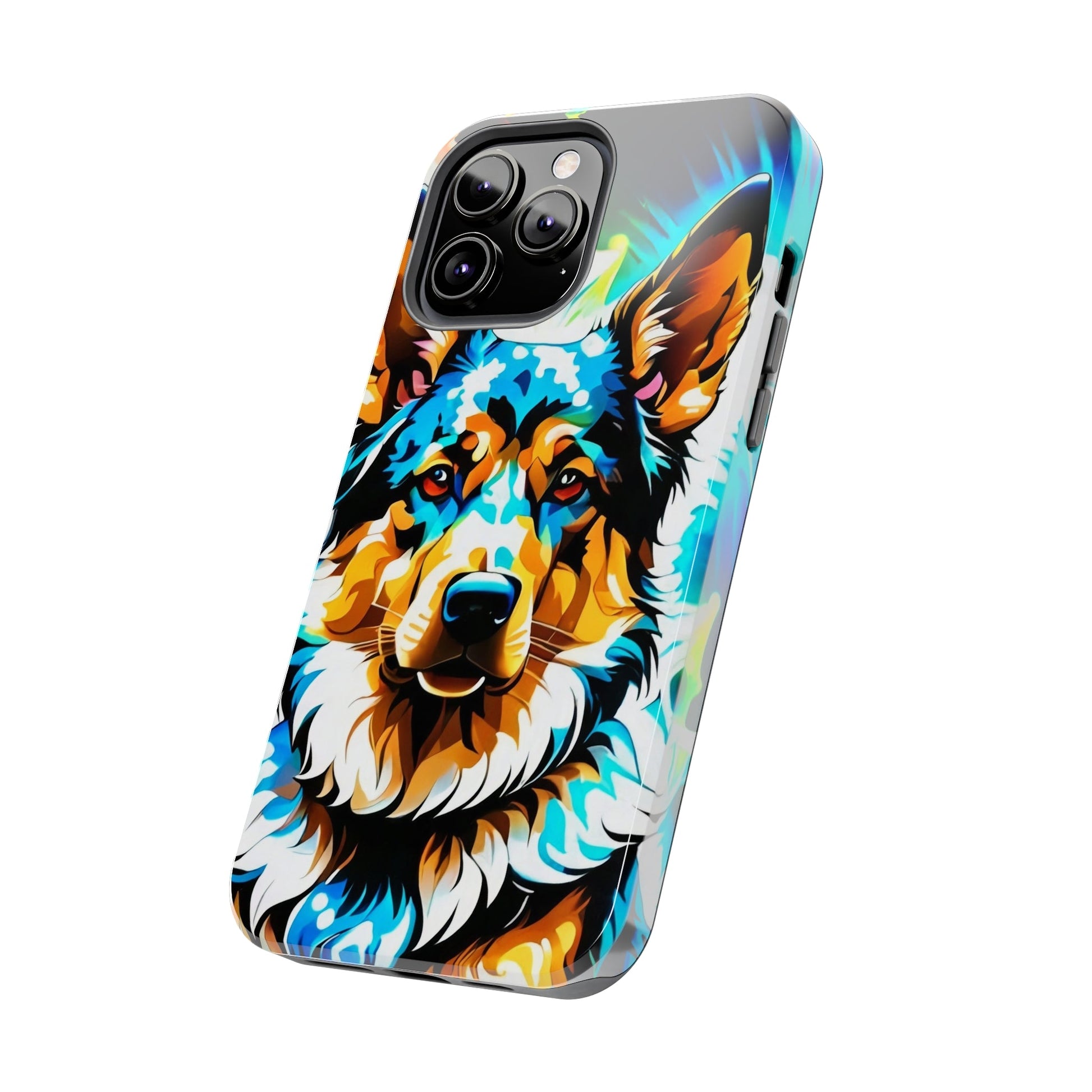 Psychedelic Dog Tough Case - Colorwink