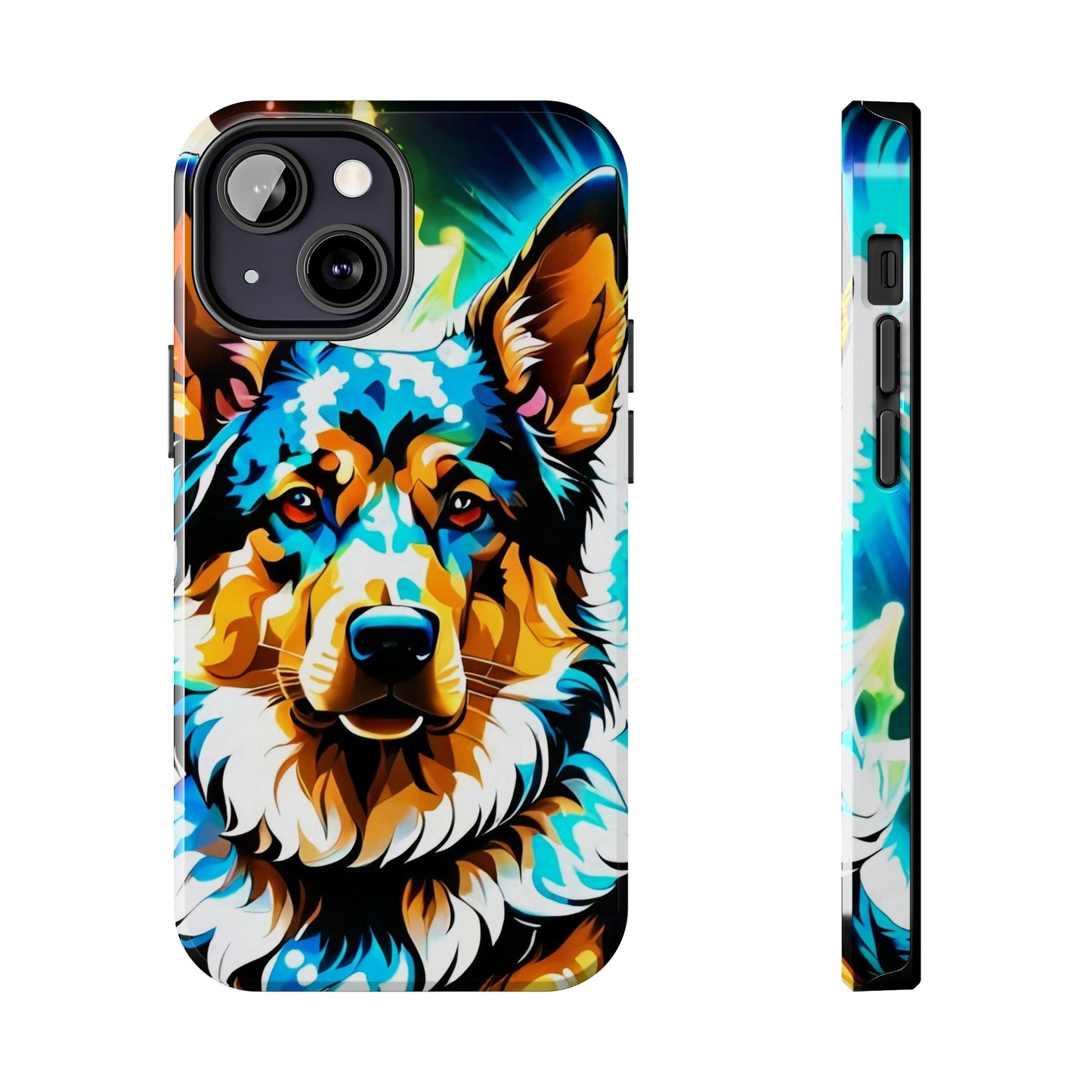 Psychedelic Dog Tough Case - Colorwink