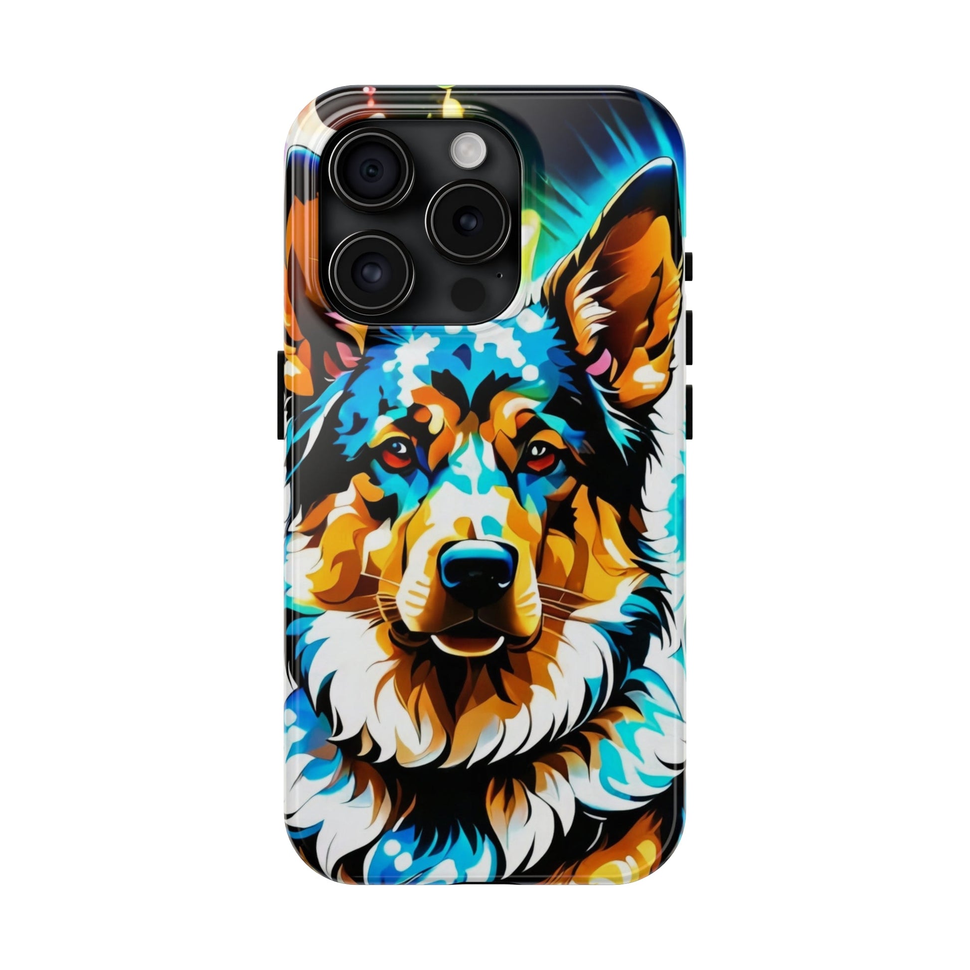 Psychedelic Dog Tough Case - Colorwink