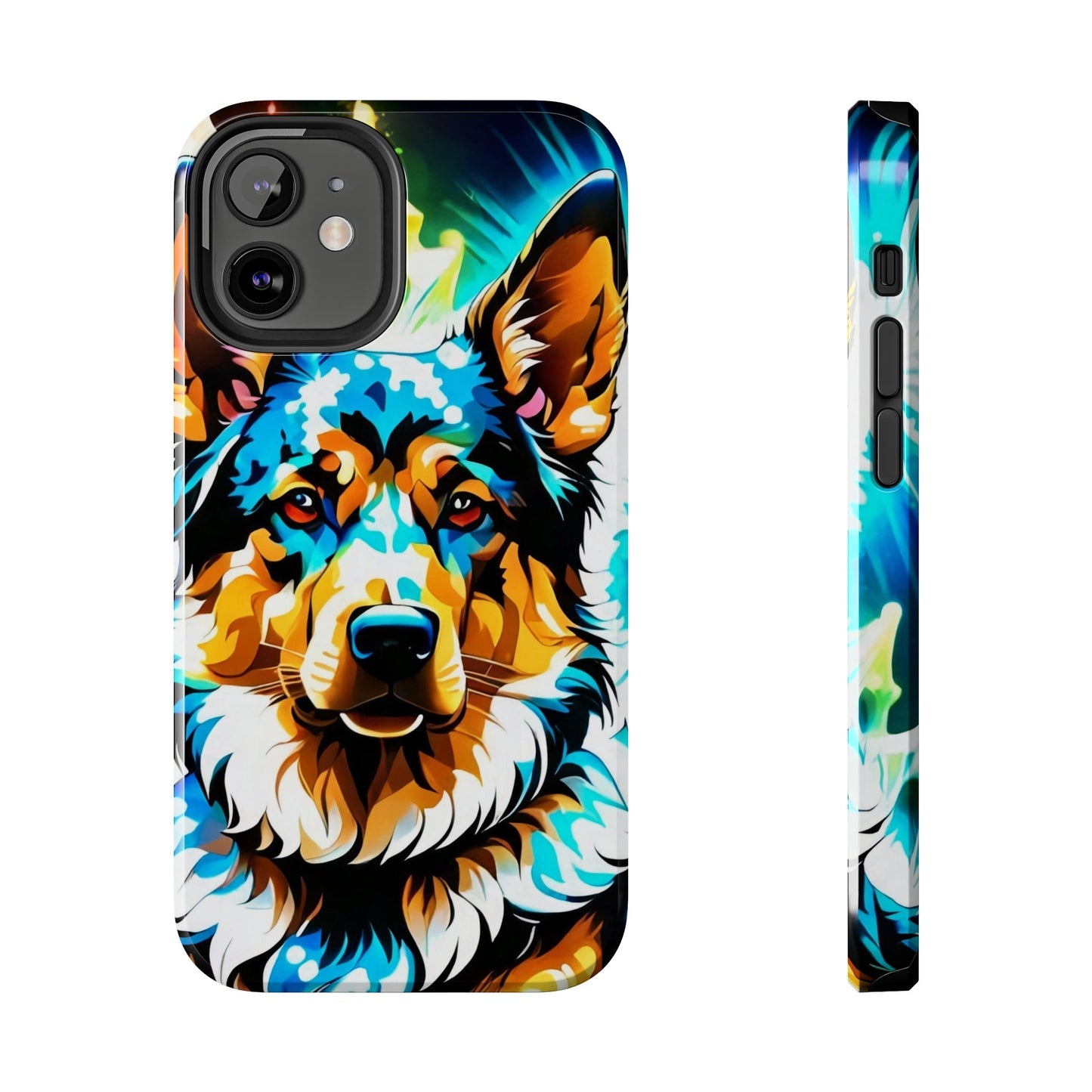 Psychedelic Dog Tough Case - Colorwink