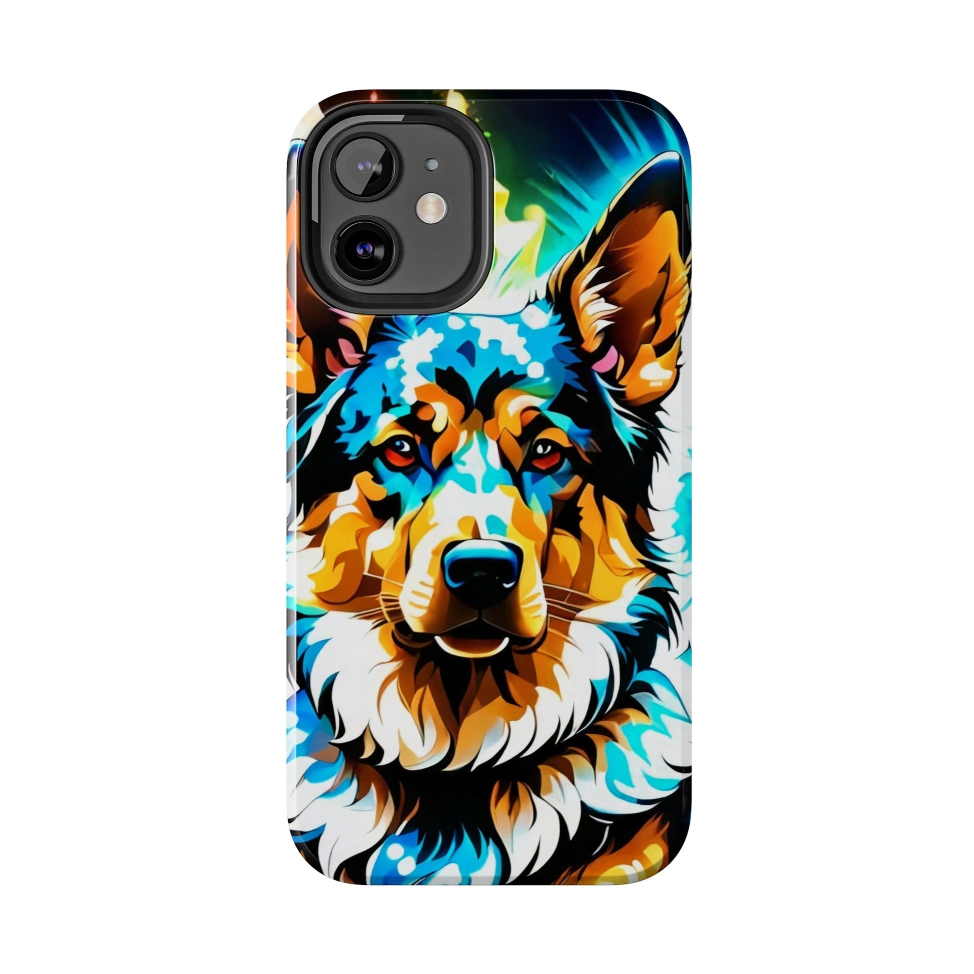 Psychedelic Dog Tough Case - Colorwink