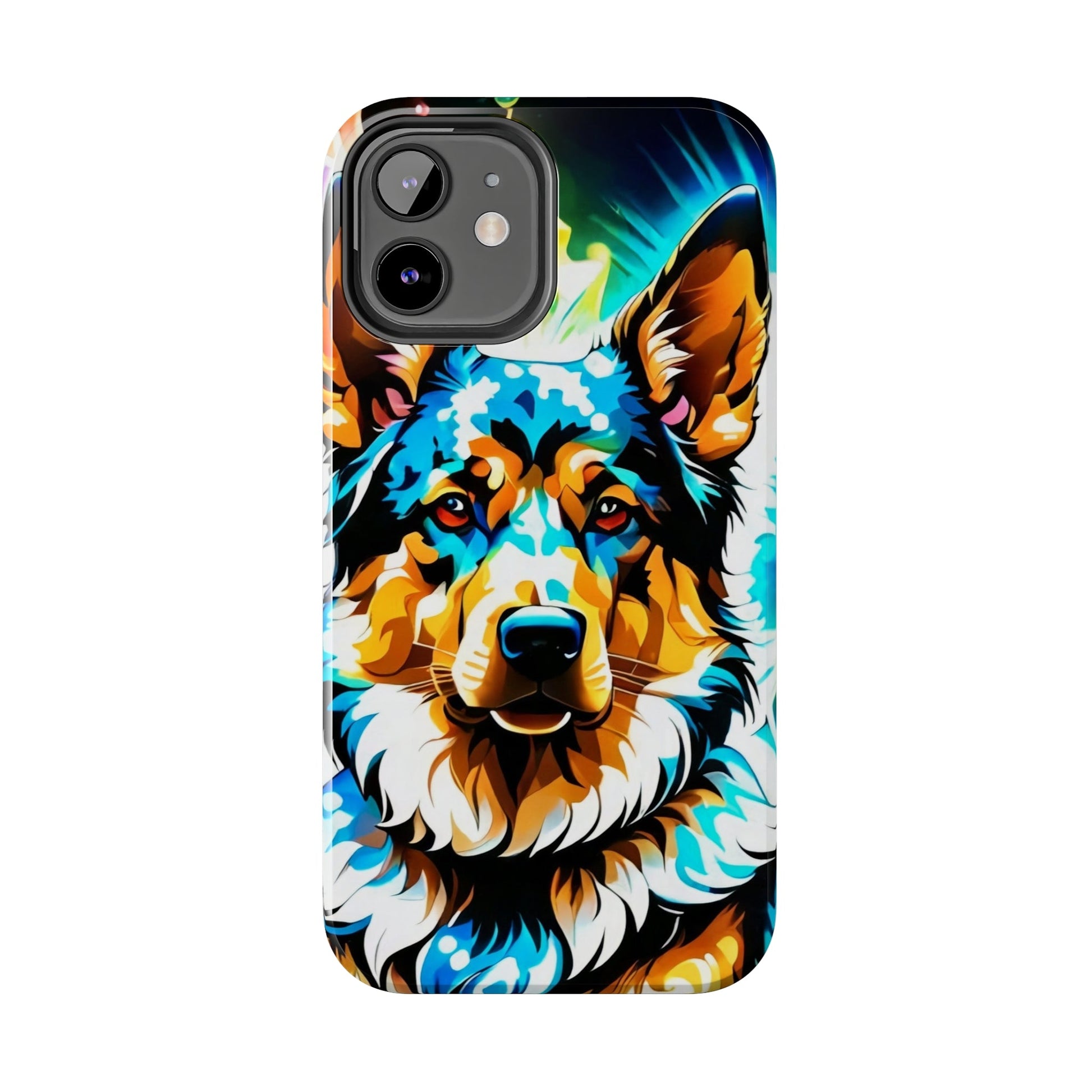 Psychedelic Dog Tough Case - Colorwink