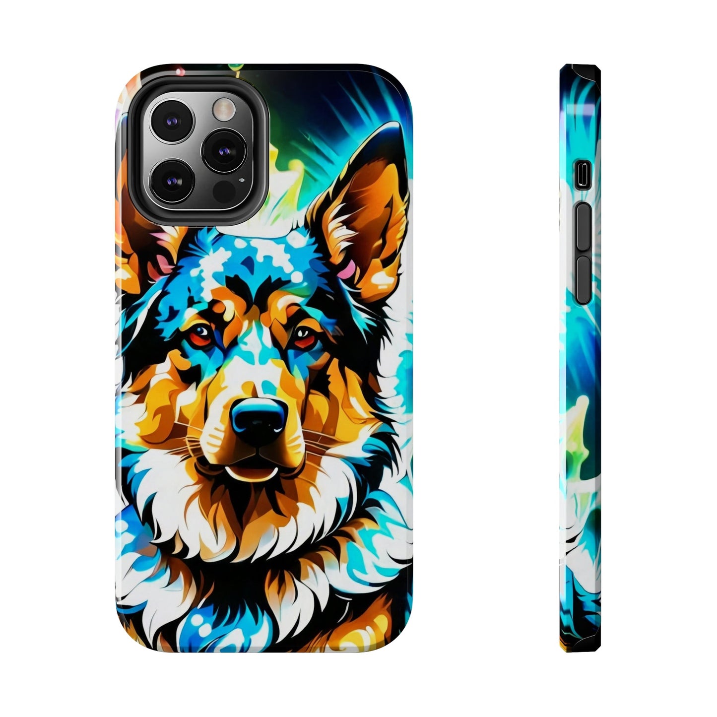 Psychedelic Dog Tough Case - Colorwink