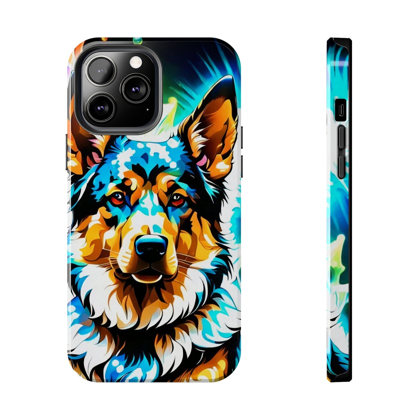 Psychedelic Dog Tough Case - Colorwink