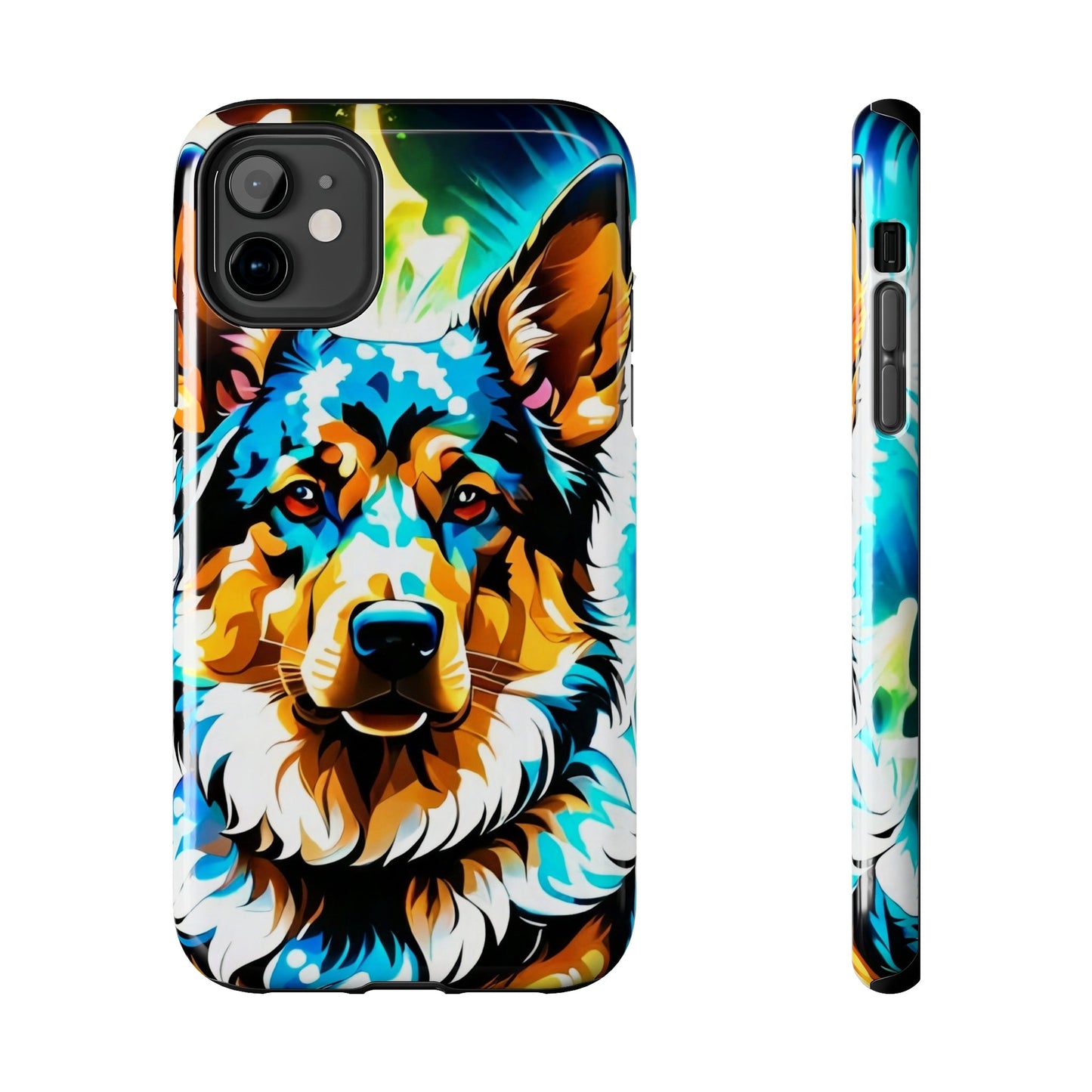 Psychedelic Dog Tough Case - Colorwink