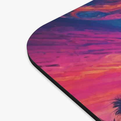 Psychedelic Sunset Mouse Pad - Colorwink