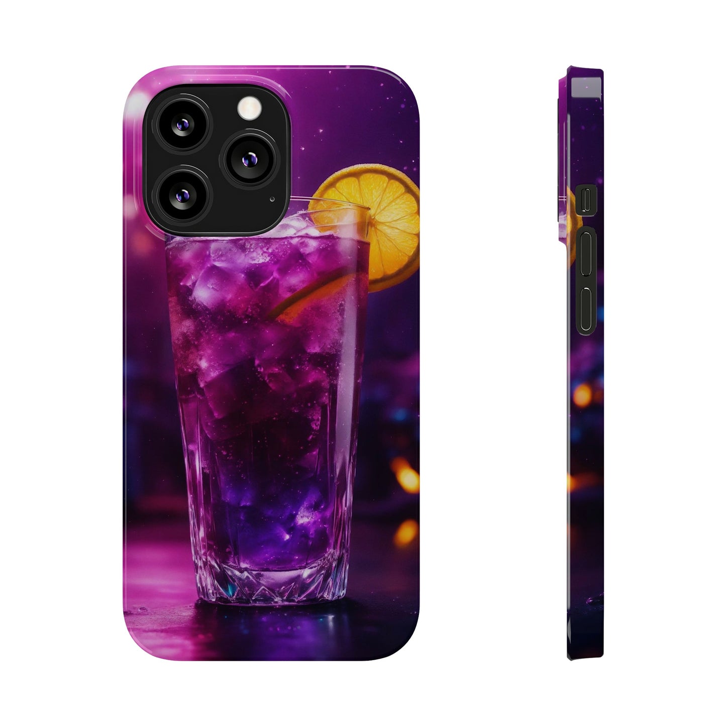 Purple Drink Slim Phone Case - Colorwink