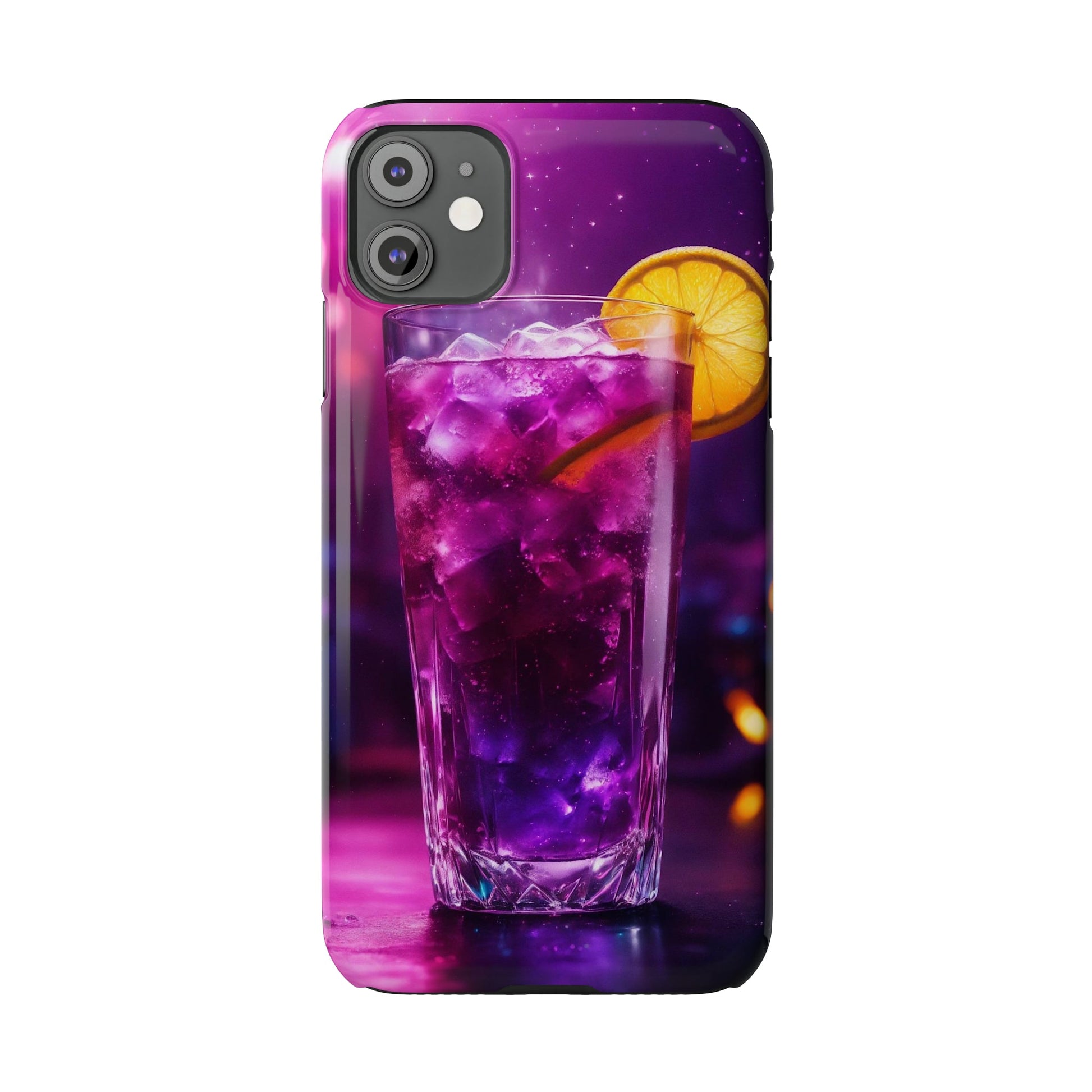 Purple Drink Slim Phone Case - Colorwink