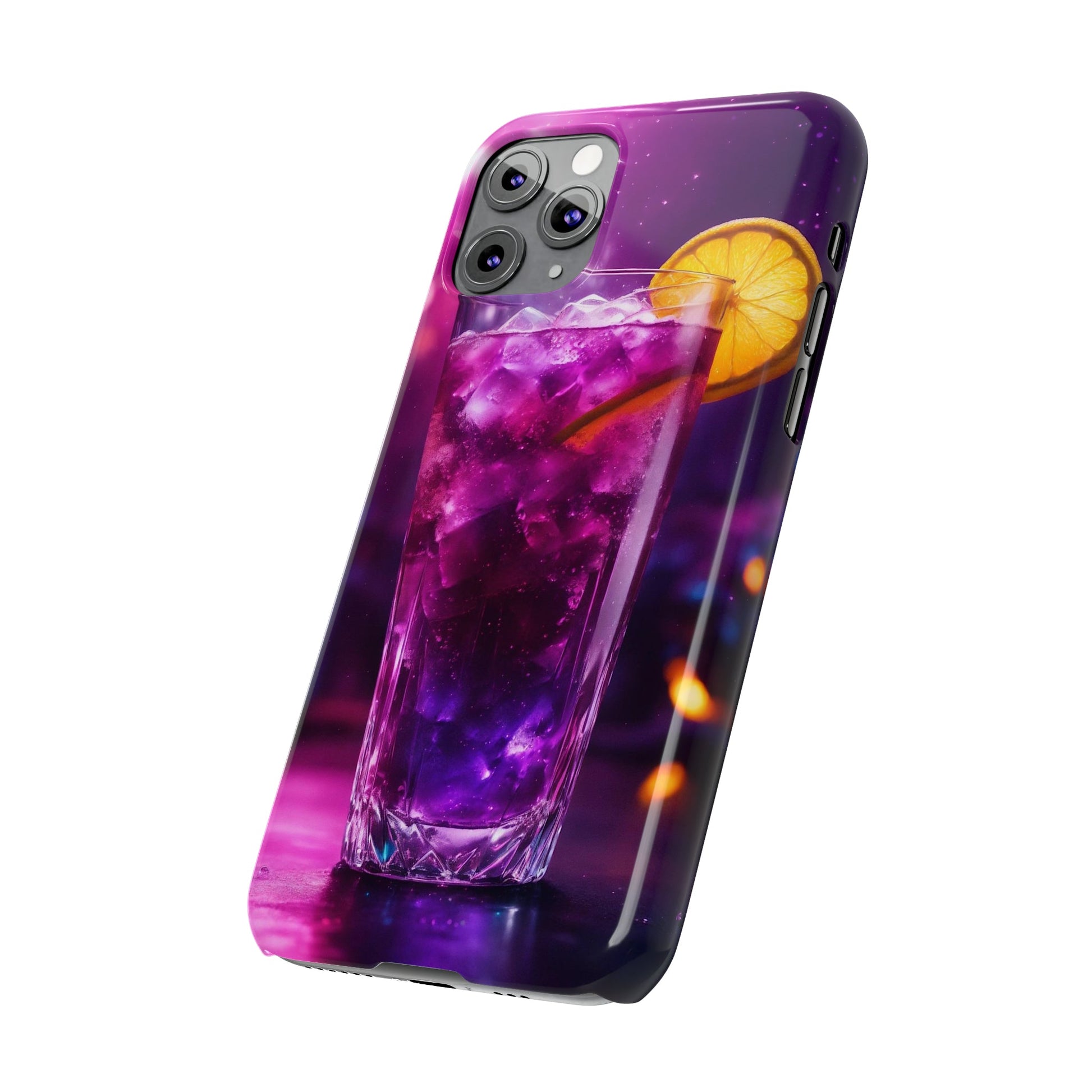 Purple Drink Slim Phone Case - Colorwink