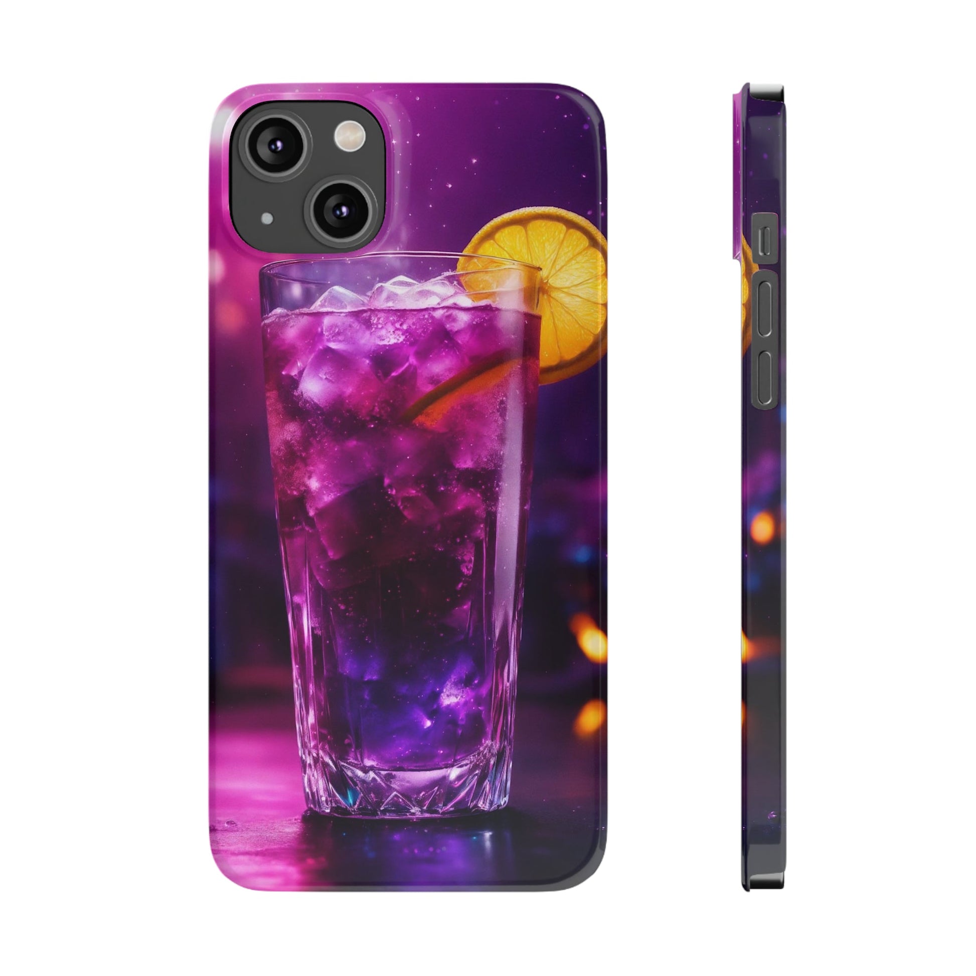 Purple Drink Slim Phone Case - Colorwink