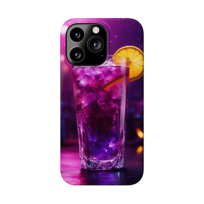 Purple Drink Slim Phone Case - Colorwink