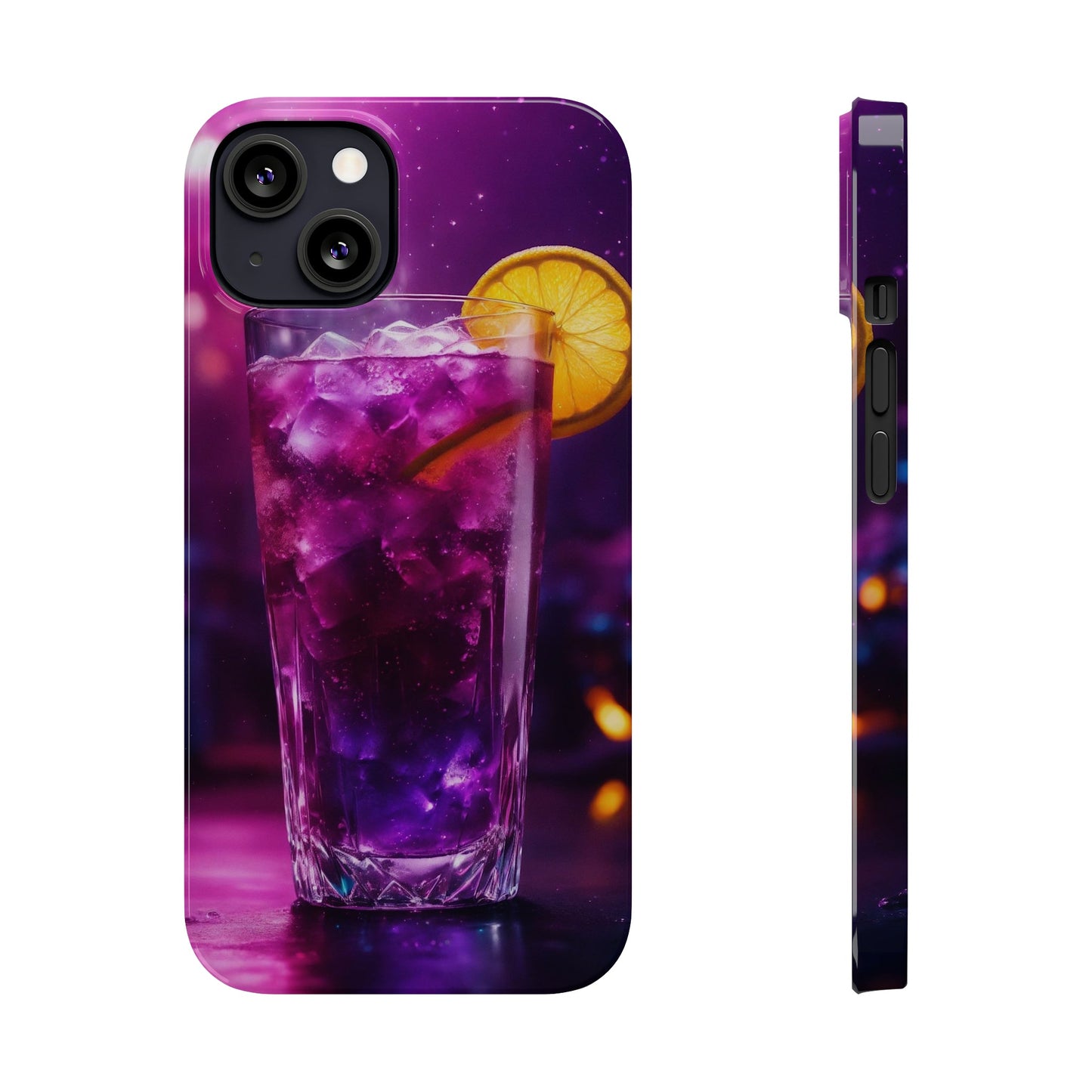 Purple Drink Slim Phone Case - Colorwink