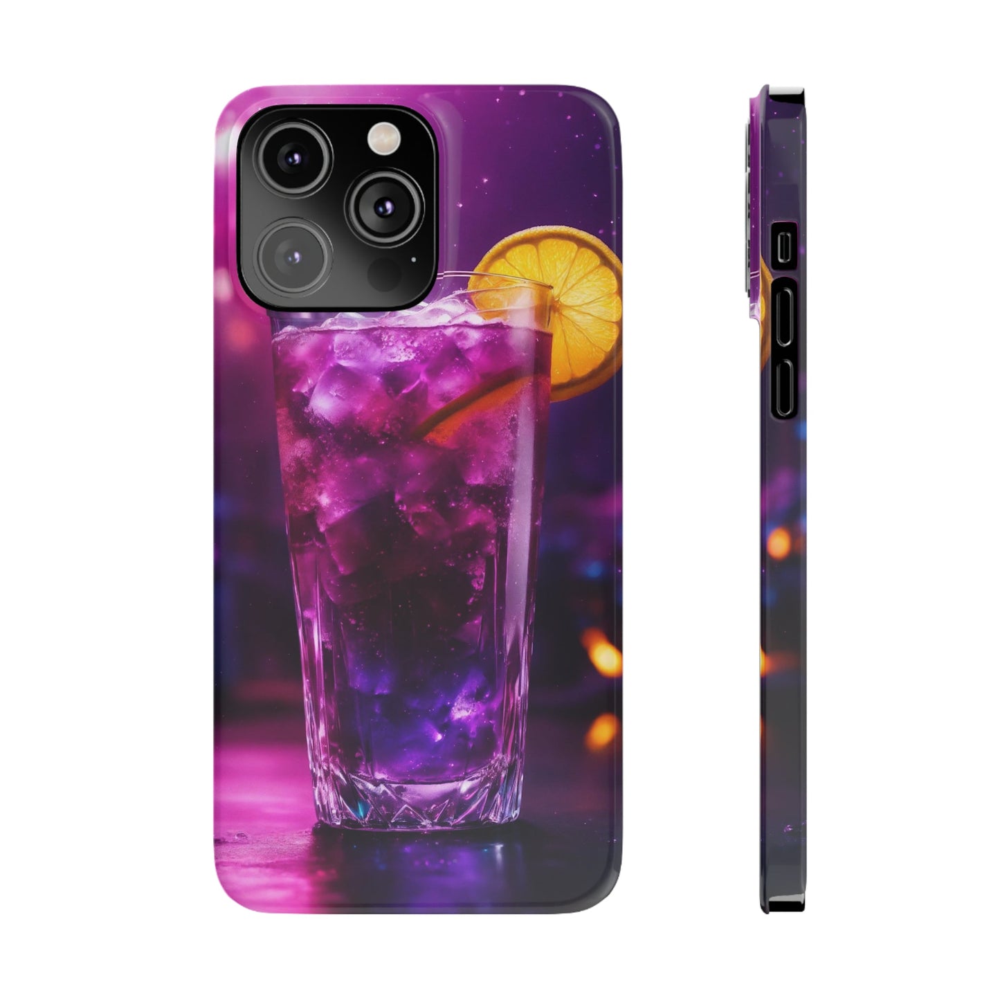 Purple Drink Slim Phone Case - Colorwink