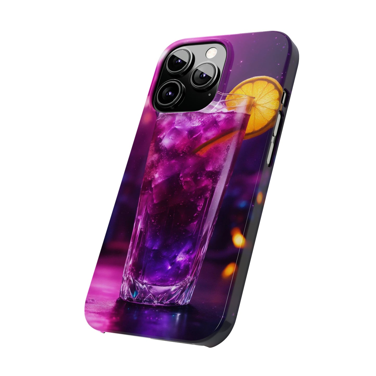 Purple Drink Slim Phone Case - Colorwink