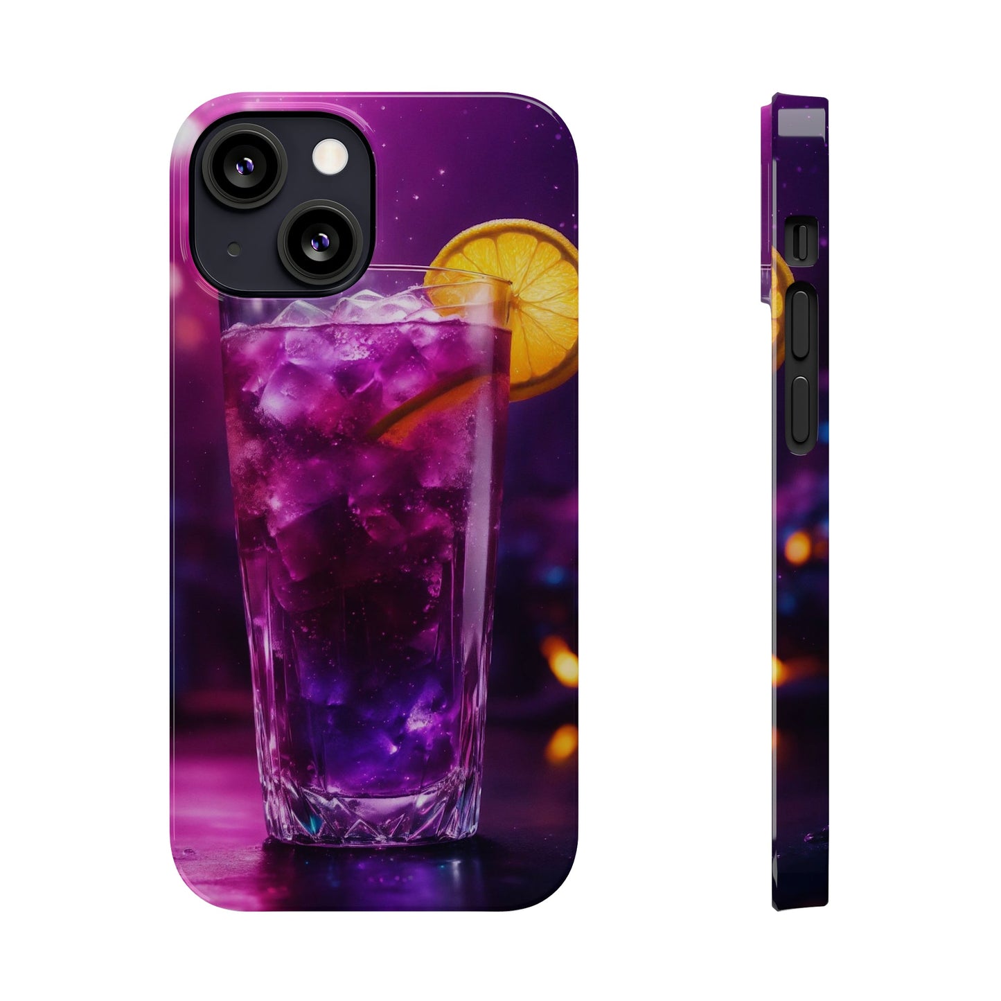 Purple Drink Slim Phone Case - Colorwink