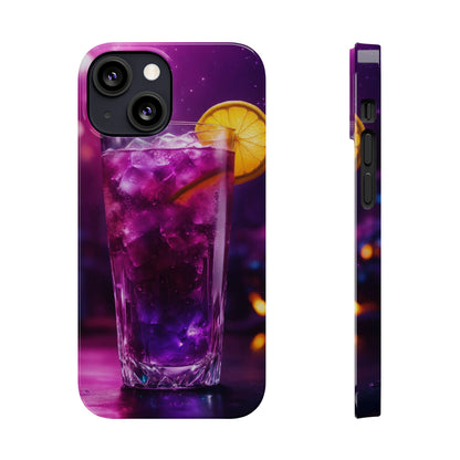 Purple Drink Slim Phone Case - Colorwink