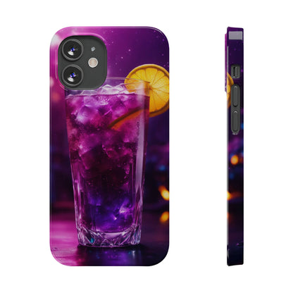 Purple Drink Slim Phone Case - Colorwink