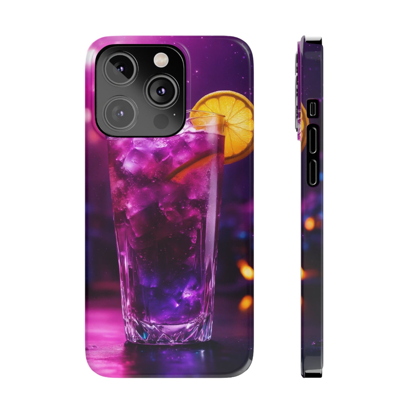 Purple Drink Slim Phone Case - Colorwink