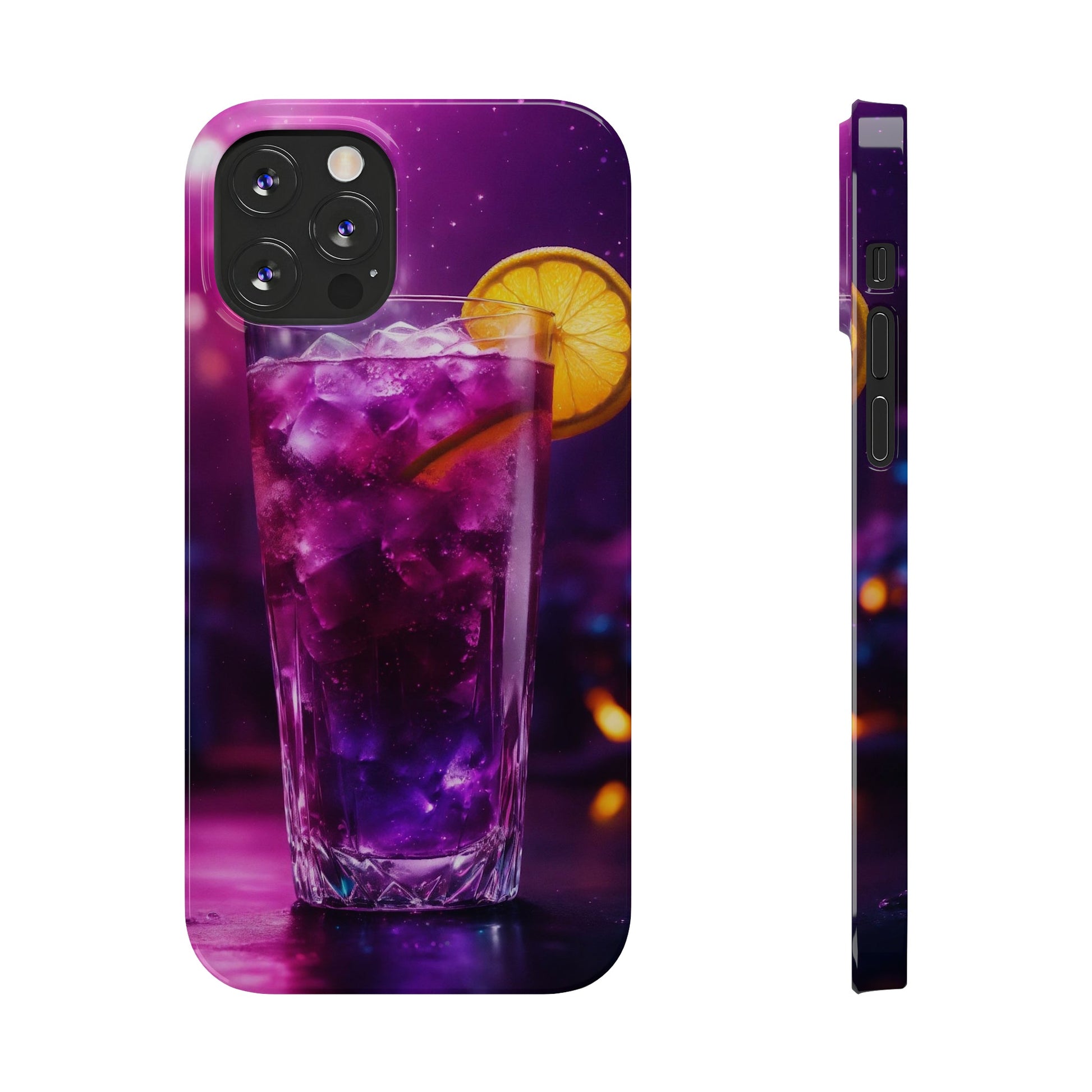 Purple Drink Slim Phone Case - Colorwink