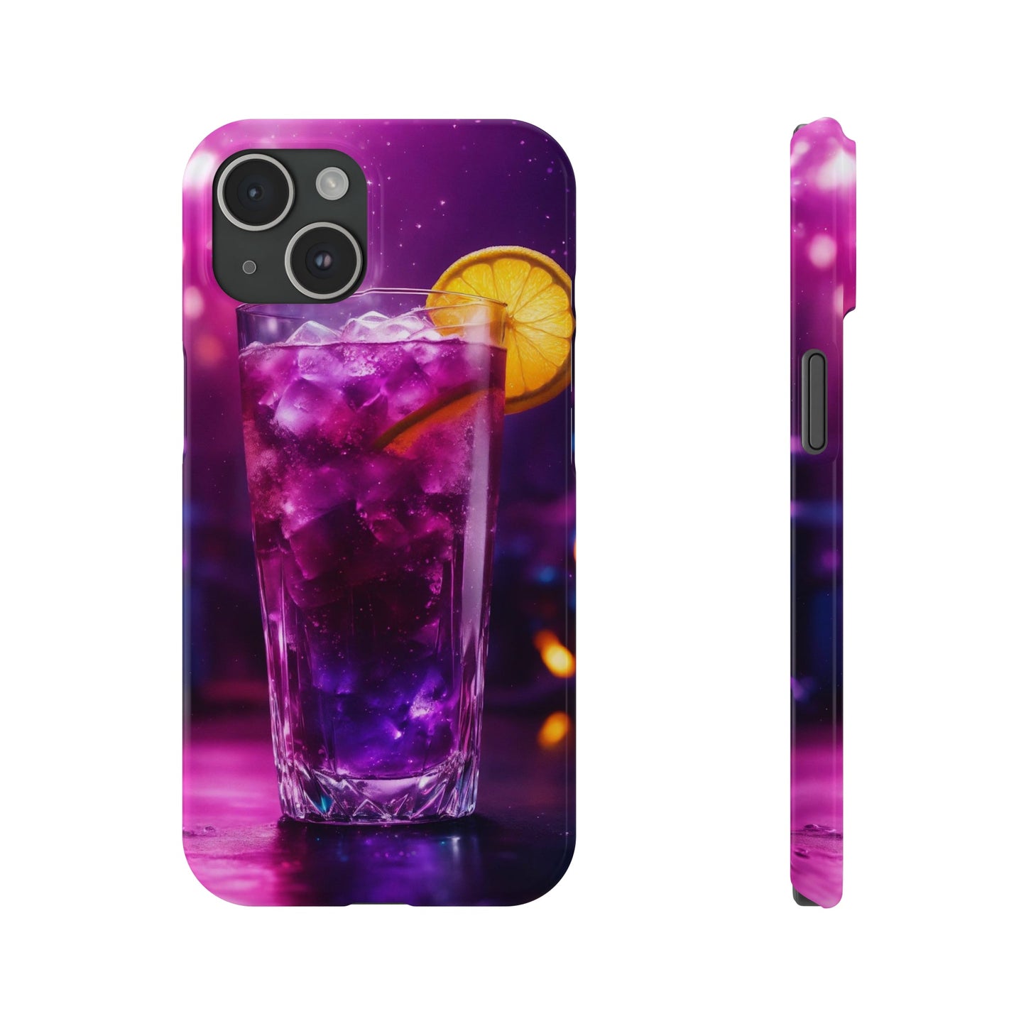 Purple Drink Slim Phone Case - Colorwink